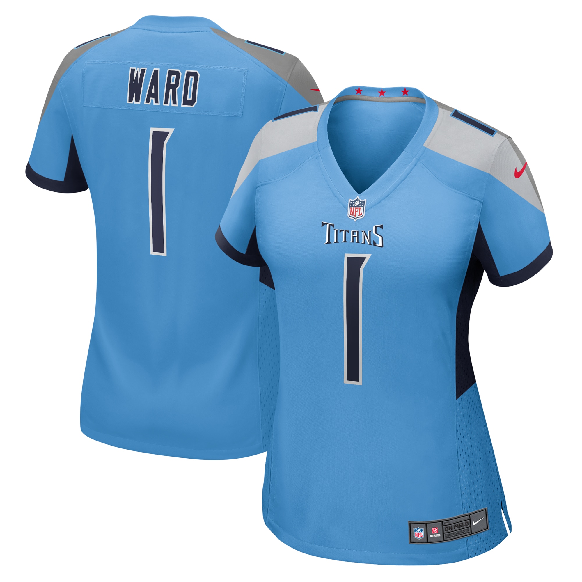 Cameron Ward Tennessee Titans Women's Team Game Jersey