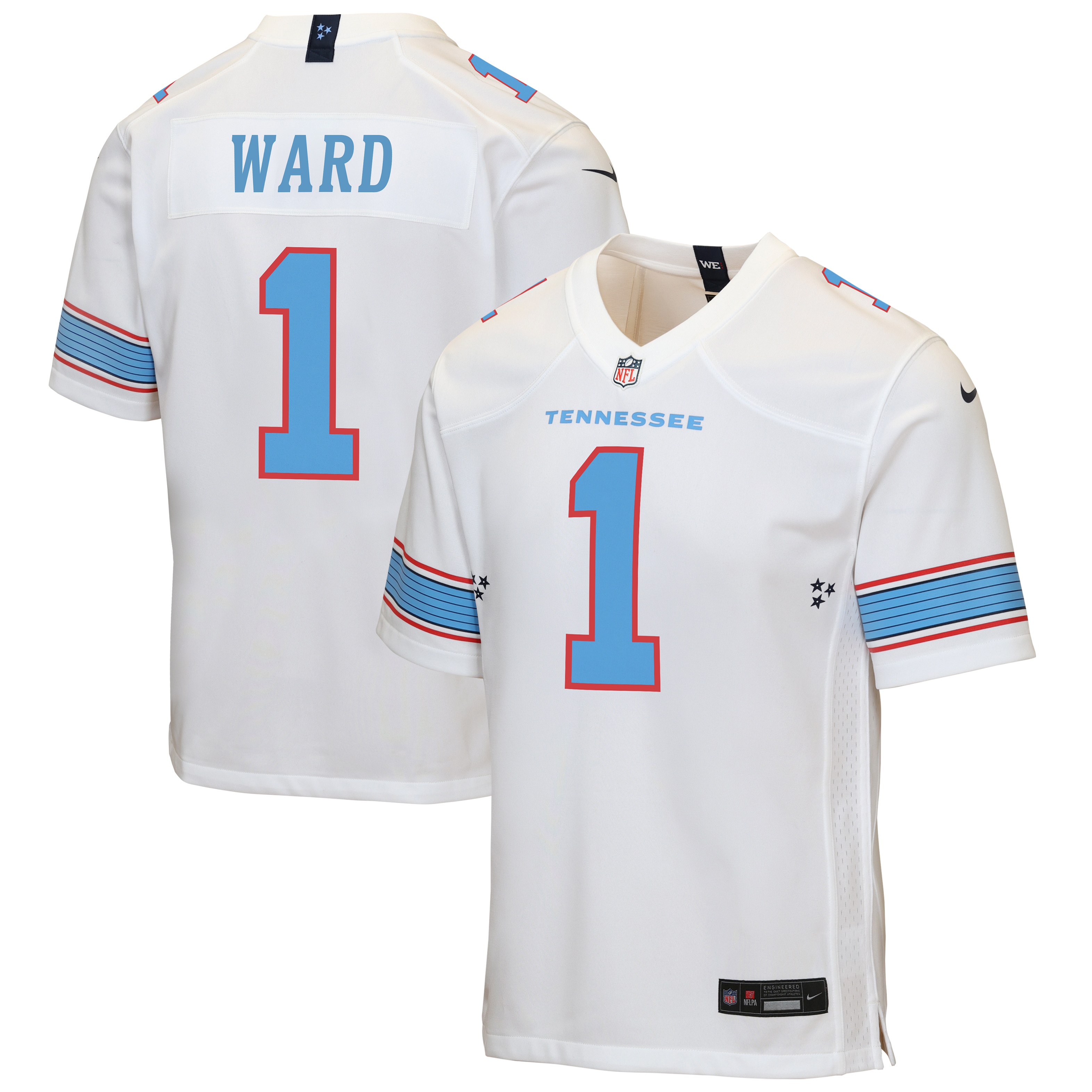 Cameron Ward Tennessee Titans Youth Game Jersey