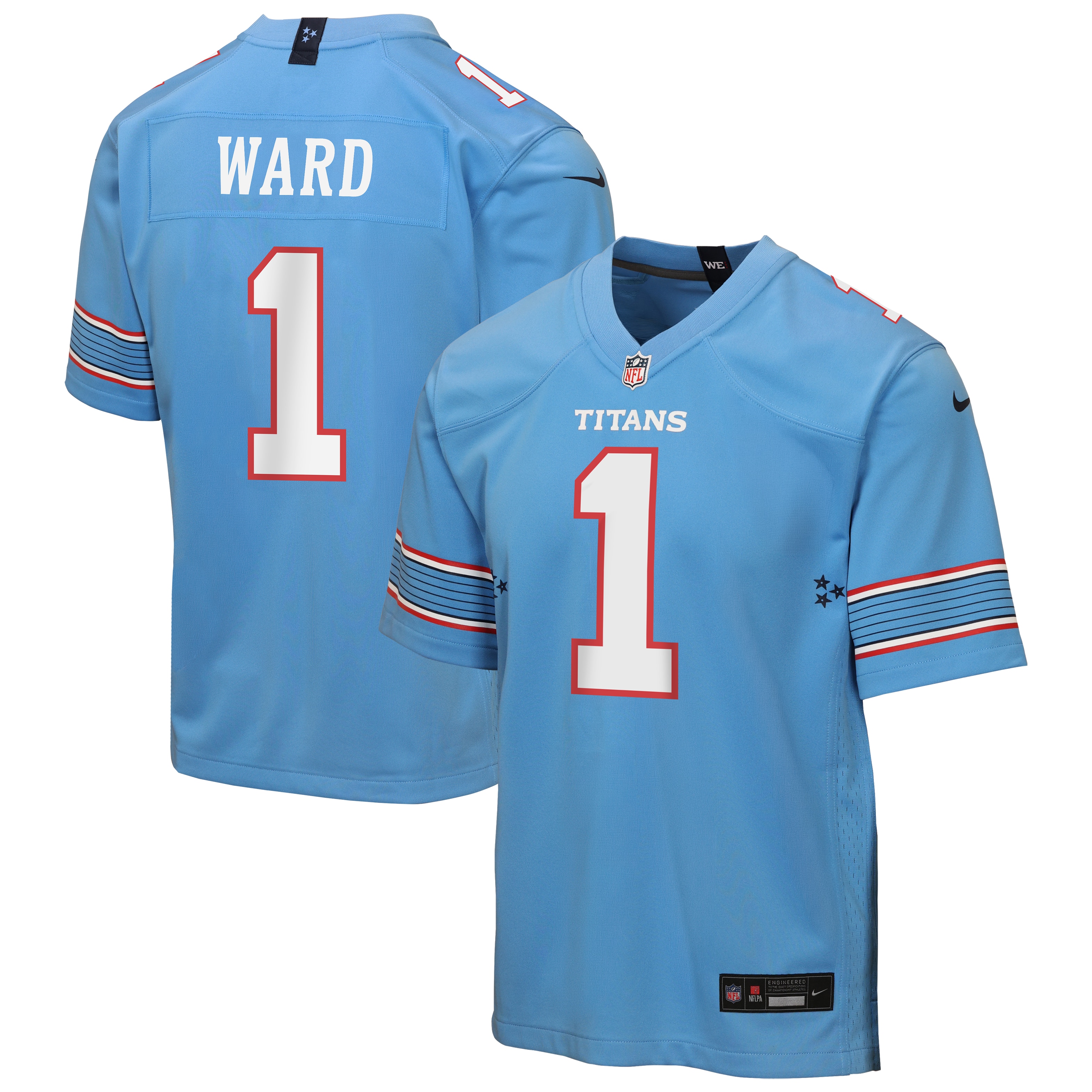 Cameron Ward Tennessee Titans Youth Game Jersey