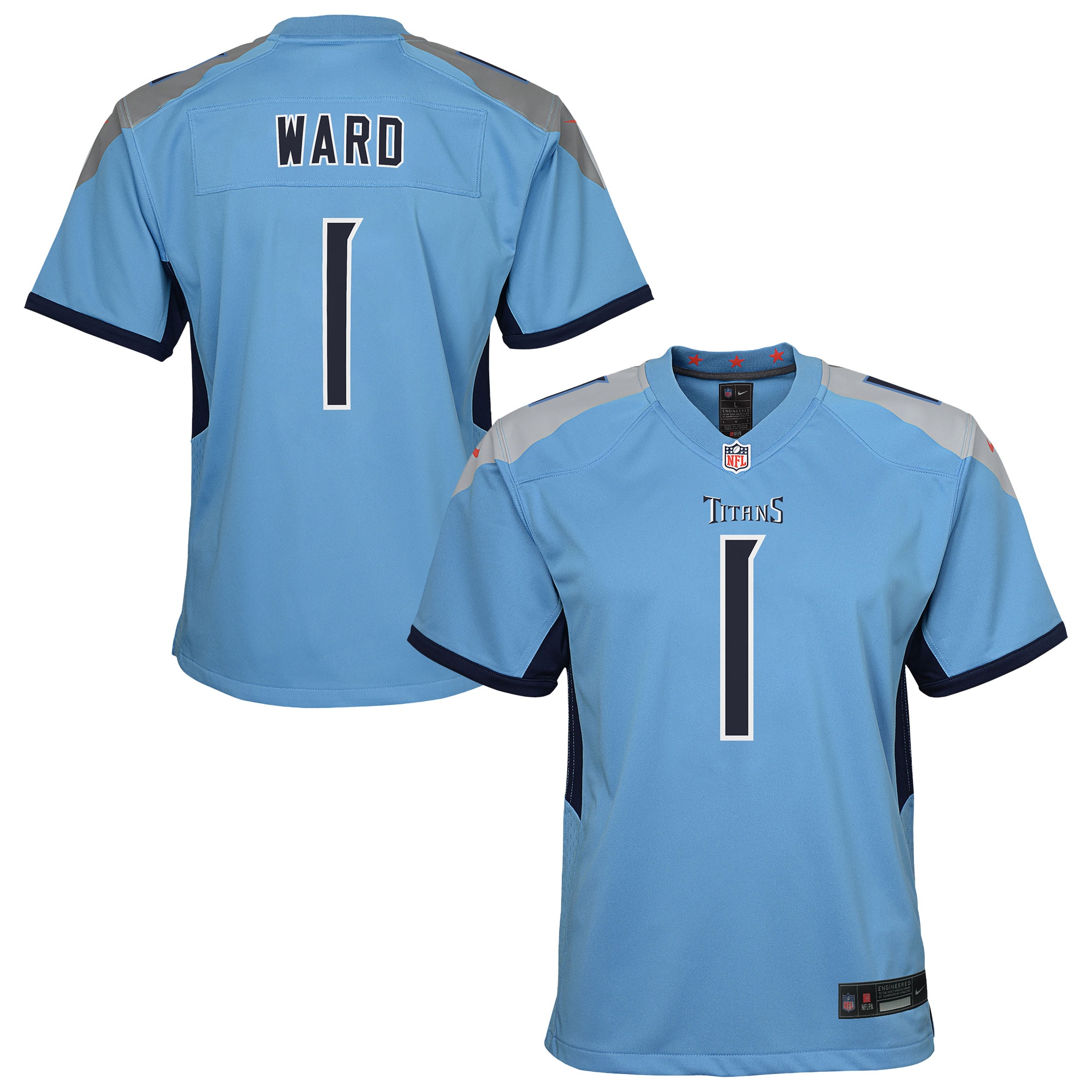 Cameron Ward Tennessee Titans Youth Team Game Jersey