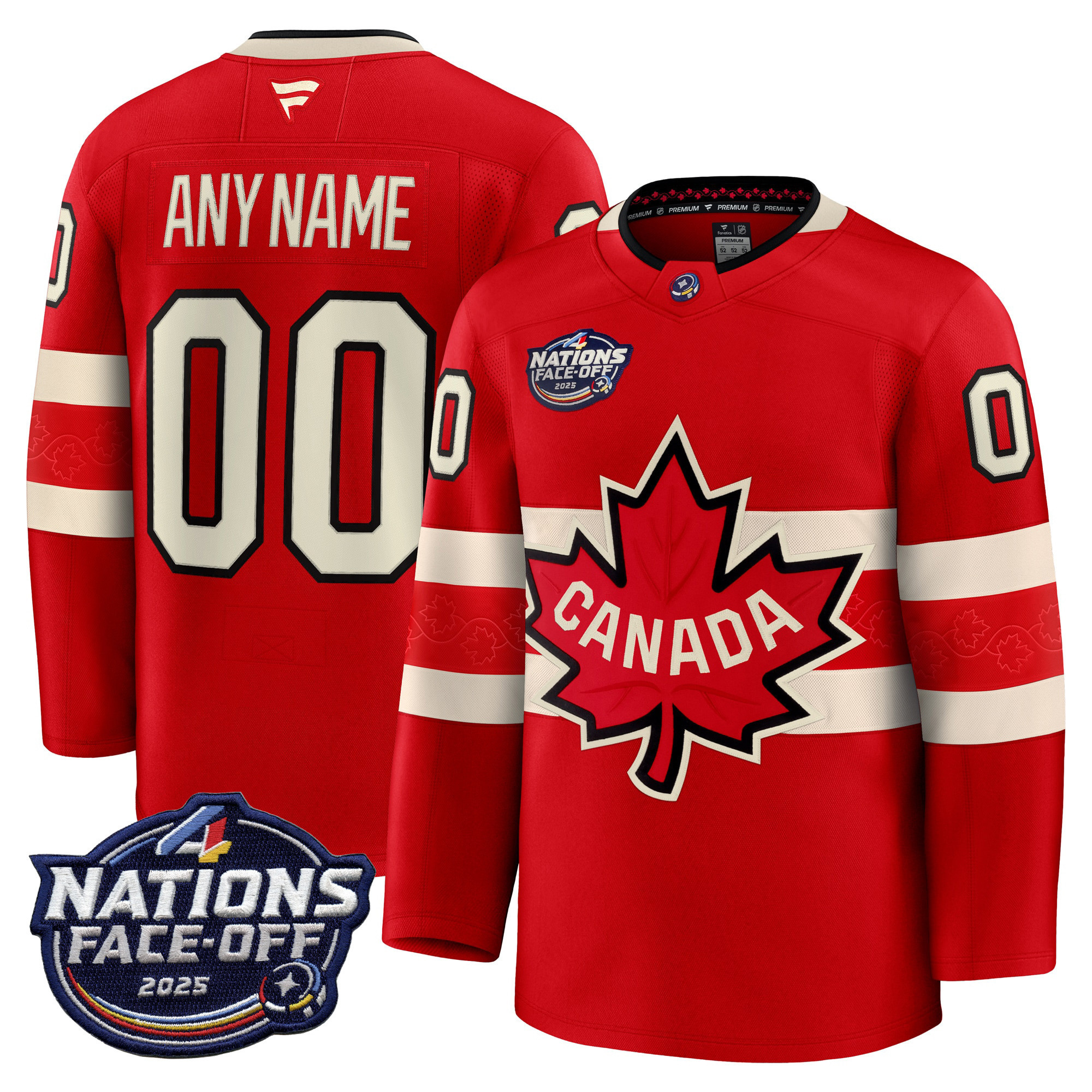 Canada Nations Face-Off Jersey - Fanatics Canada Nations Face-Off 2025