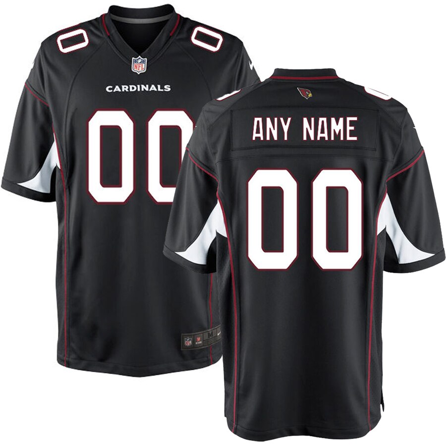 Cardinals Black Custom Jersey - Nike - NFL Limited Edition