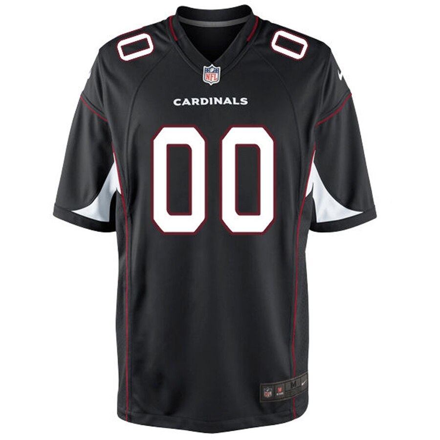 Alternative view of Cardinals Black Custom Jersey - Nike - NFL Limited Edition