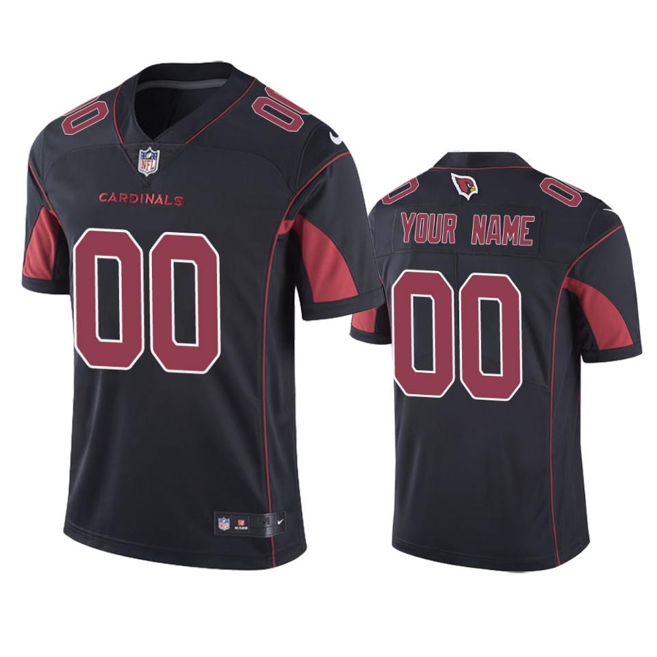 Cardinals Black Custom Jersey nike - Nike Cardinals Black Alternate