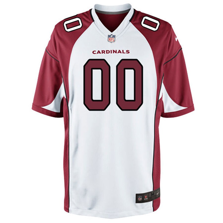 Alternative view of Cardinals Maroon White Custom Jersey - Nike Cardinals Maroon & White