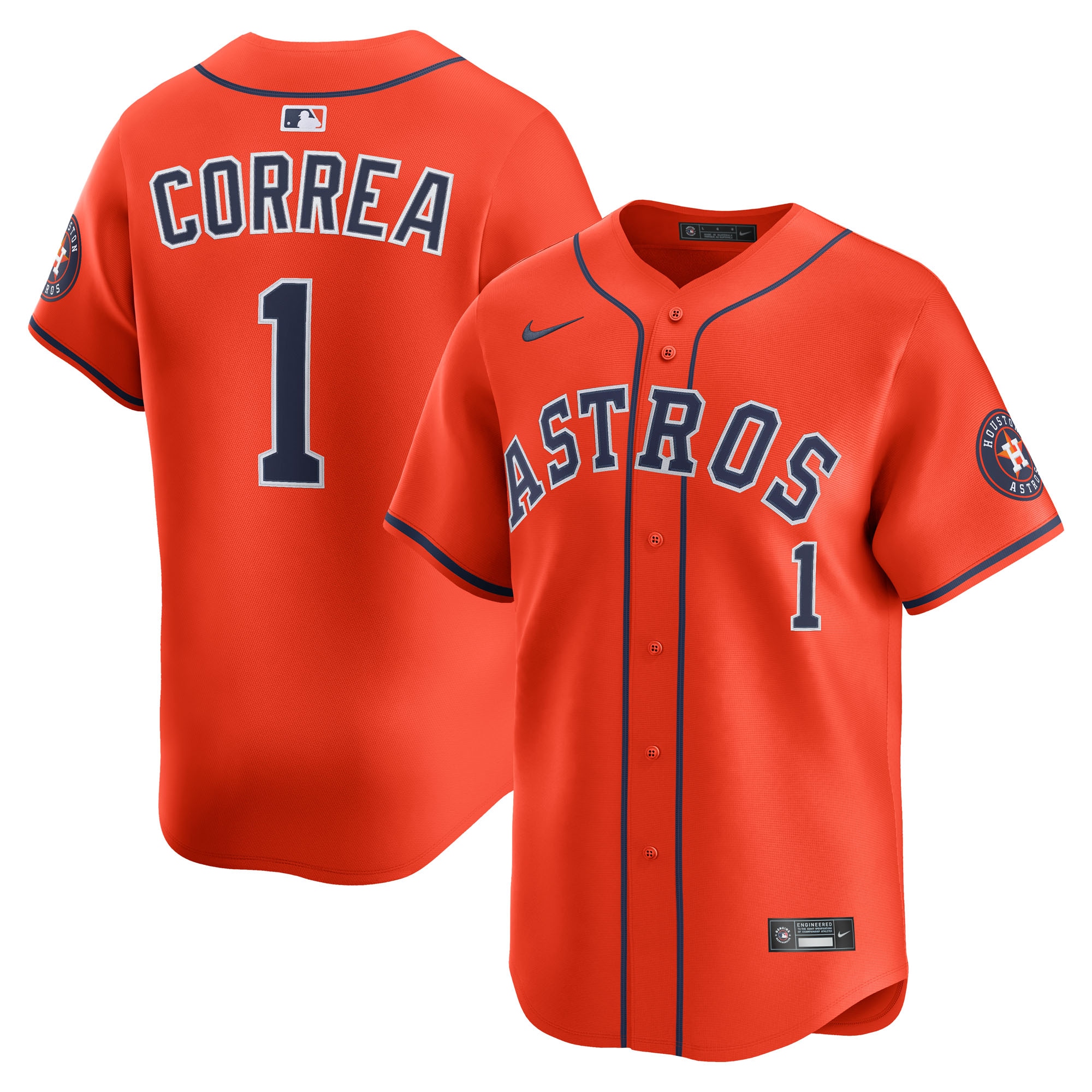 Carlos Correa Houston Astros Alternate Limited Player Jersey