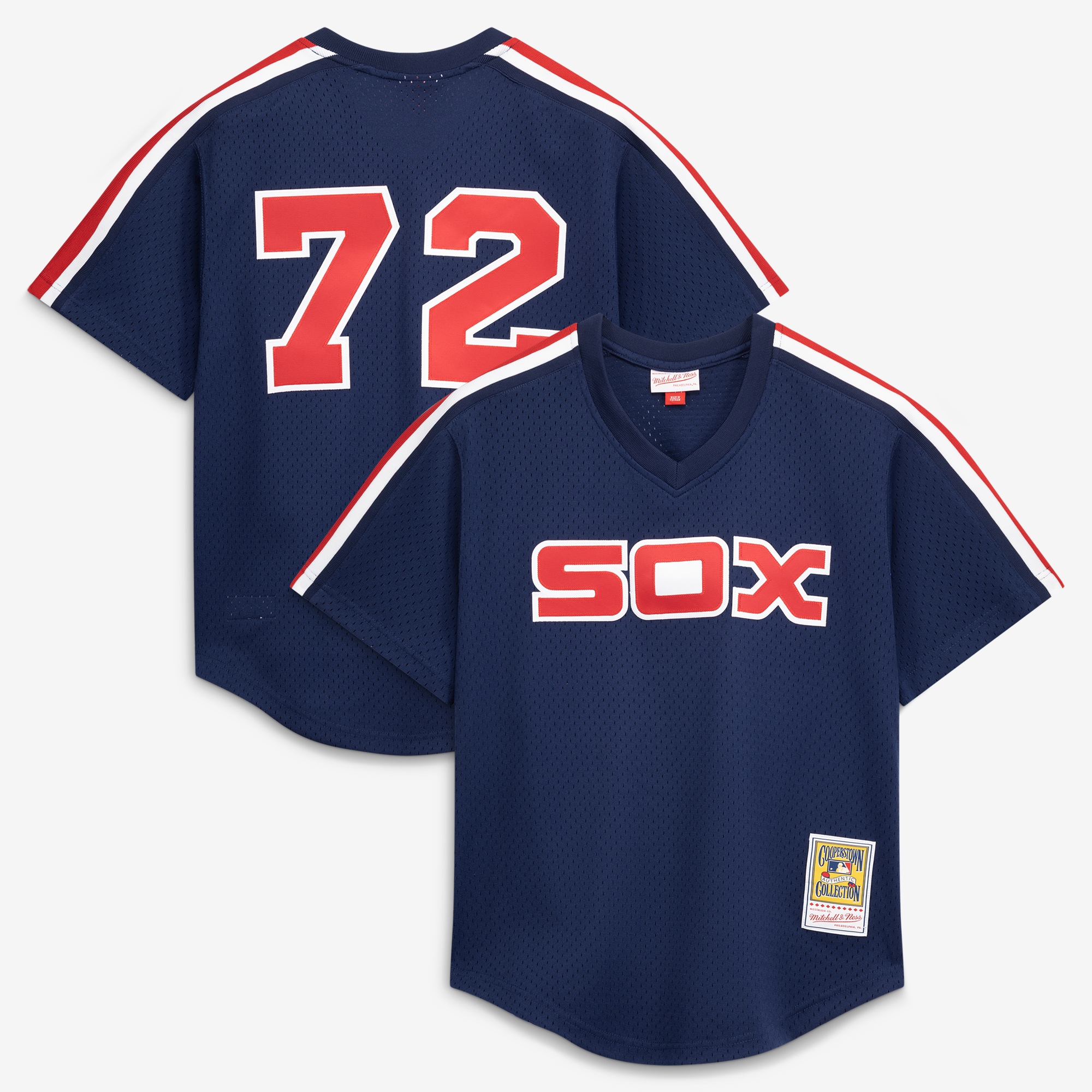 Carlton Fisk Chicago White Sox Batting Practice Jersey