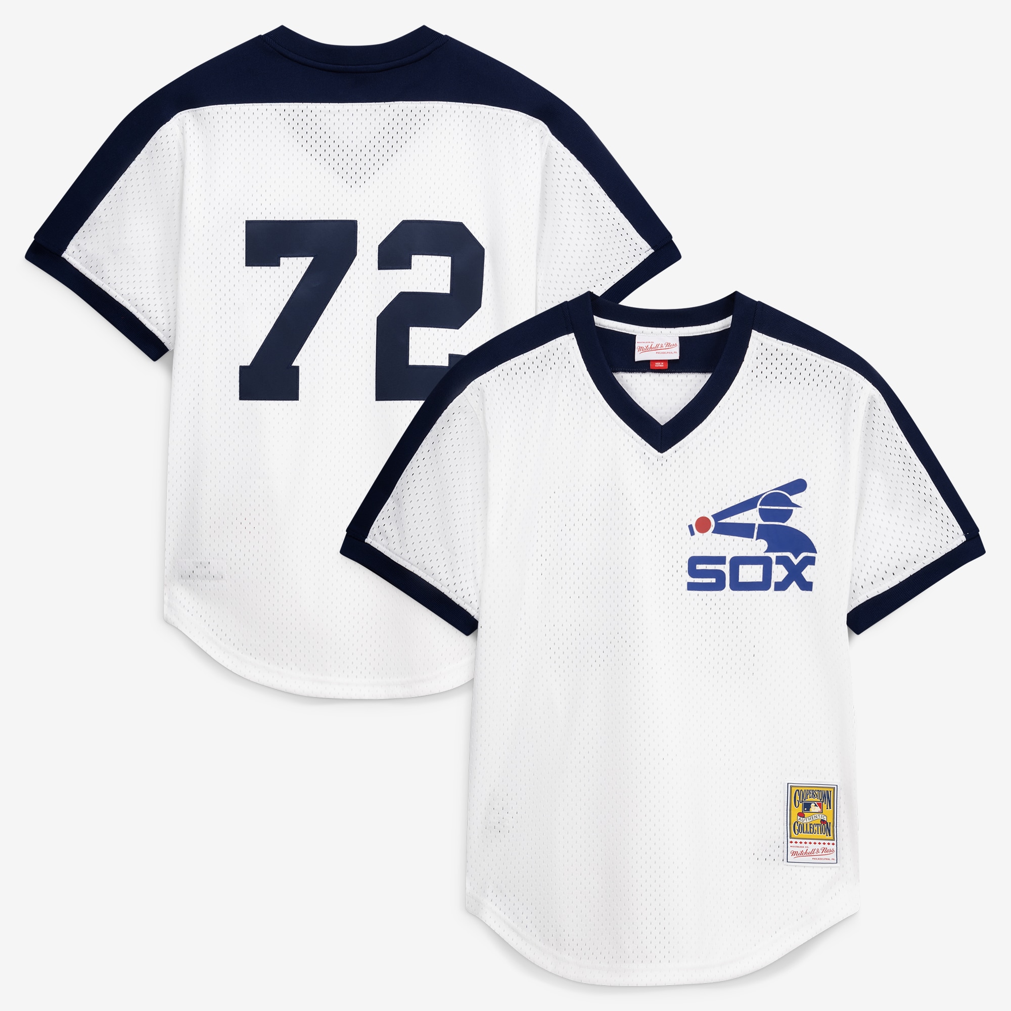 Carlton Fisk Chicago White Sox Batting Practice Jersey
