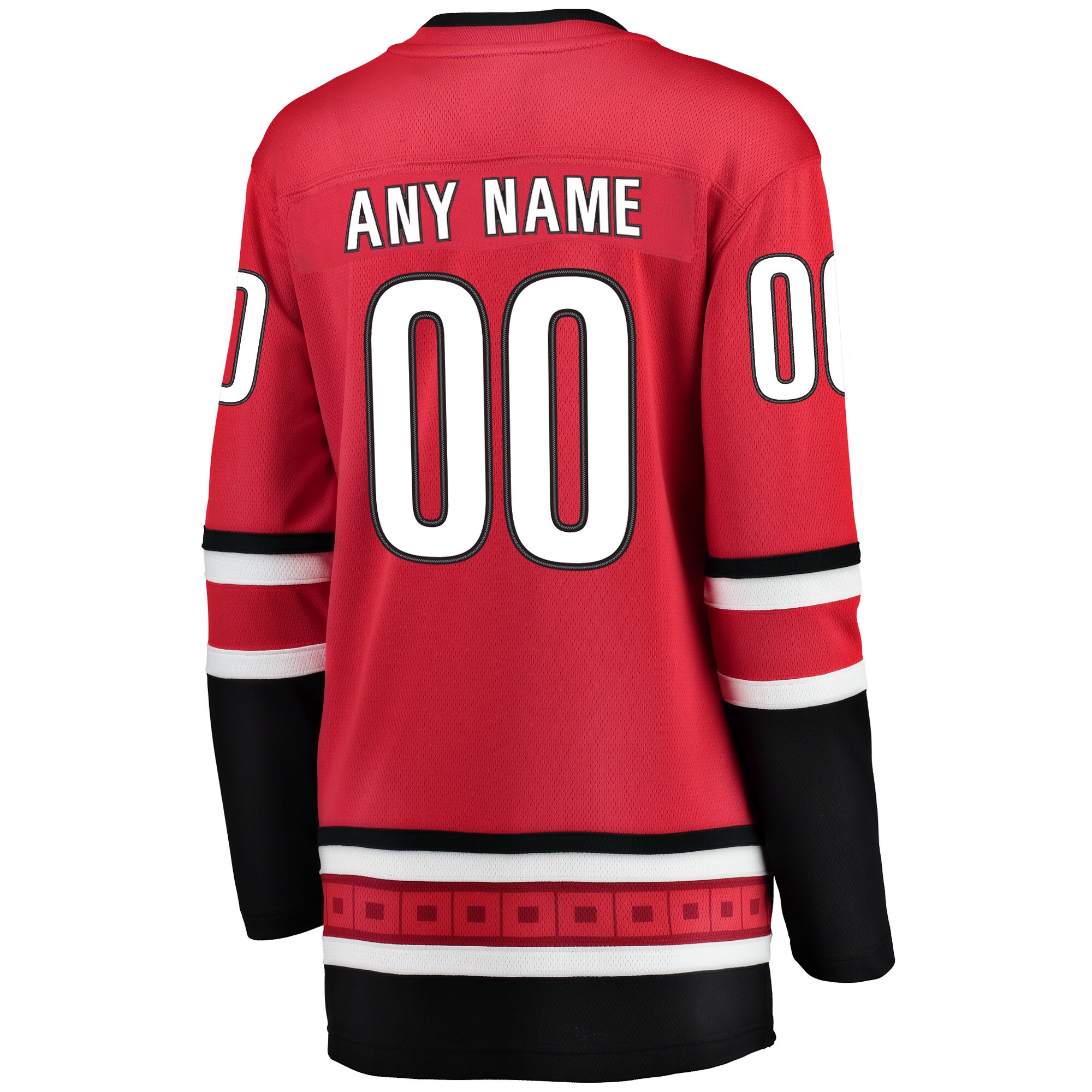 Alternative view of Carolina Hurricanes Red Customizable Jersey - Fanatics