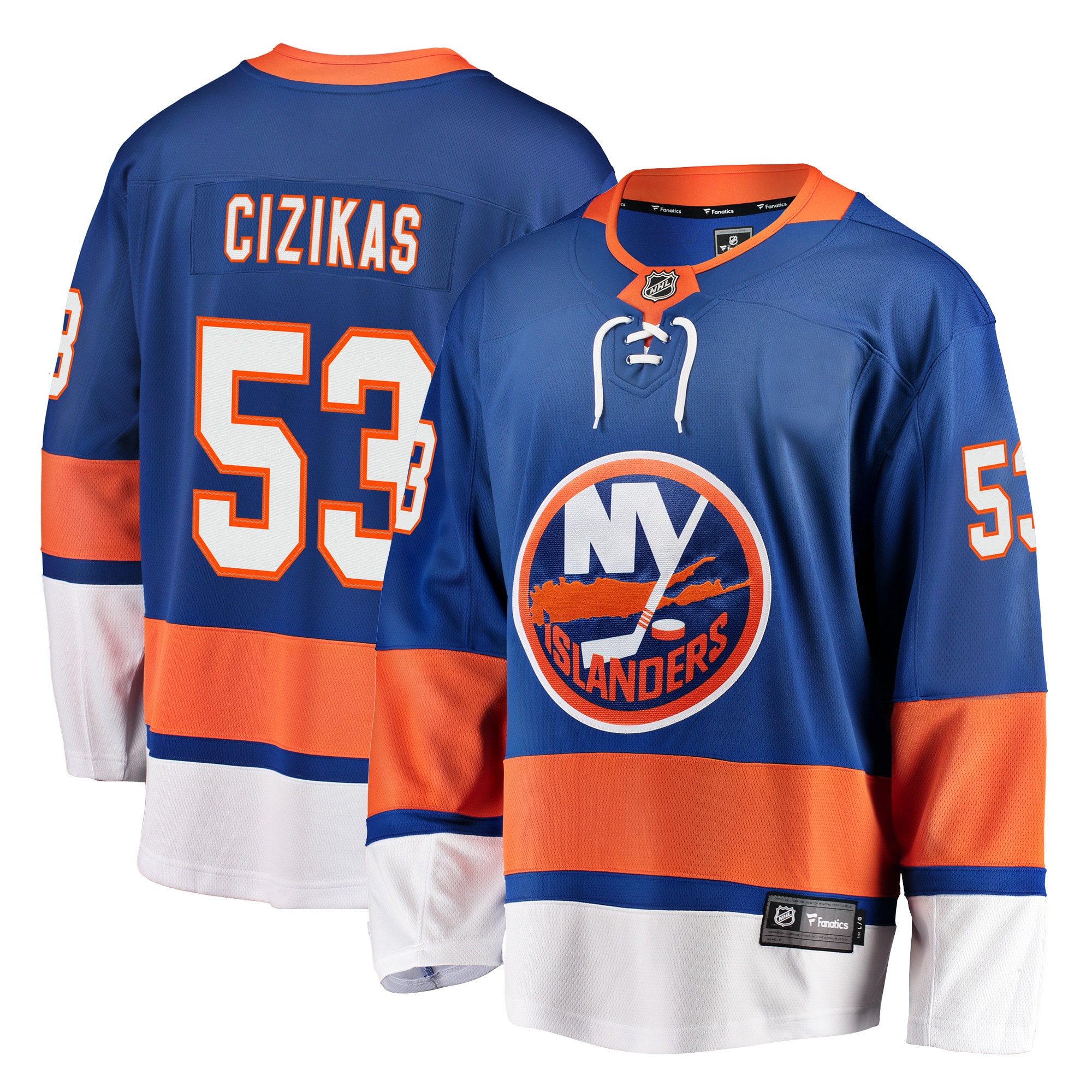 Casey Cizikas New York Islanders Fanatics Breakaway Player Jersey - Royal