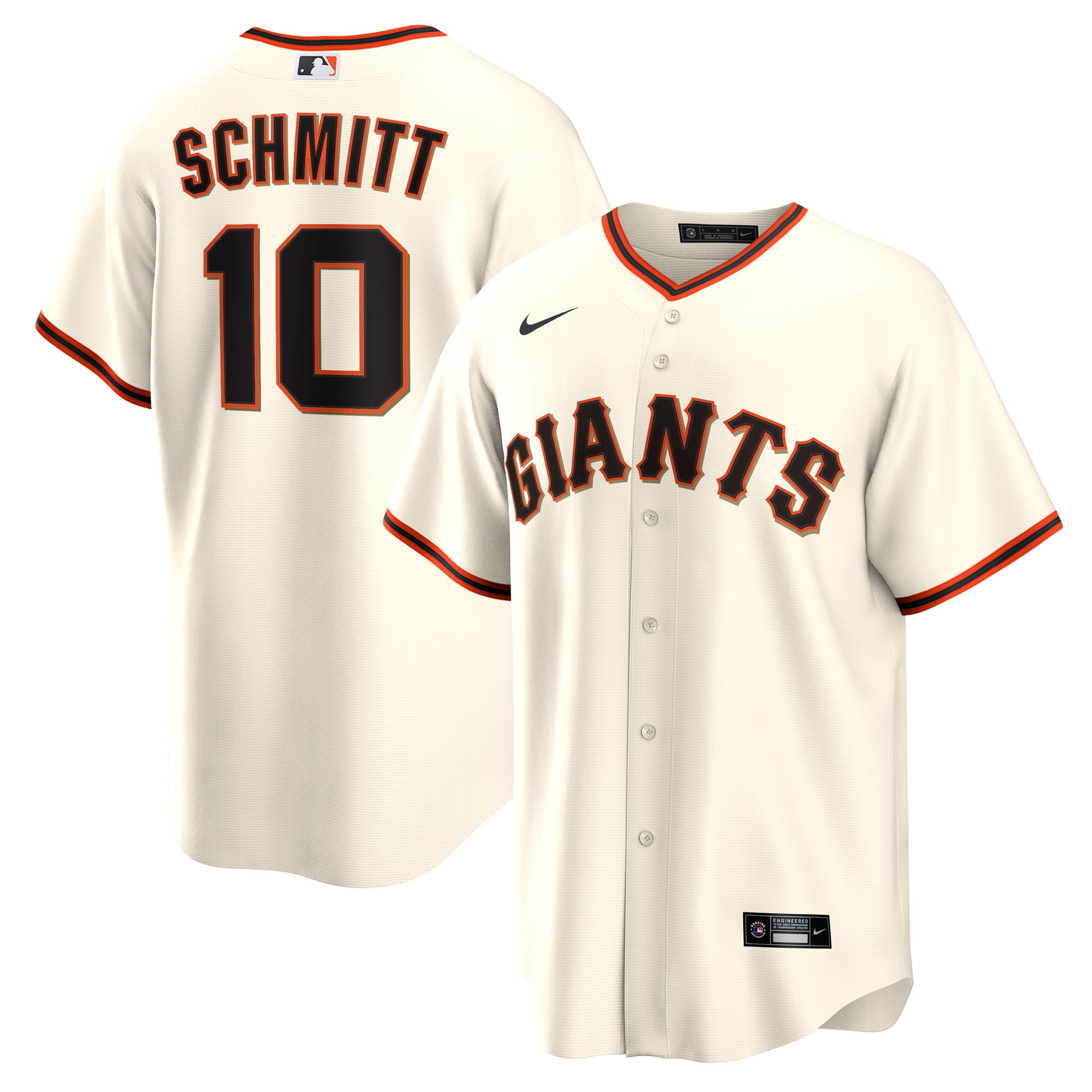 Casey Schmitt San Francisco Giants Home Jersey - Cream