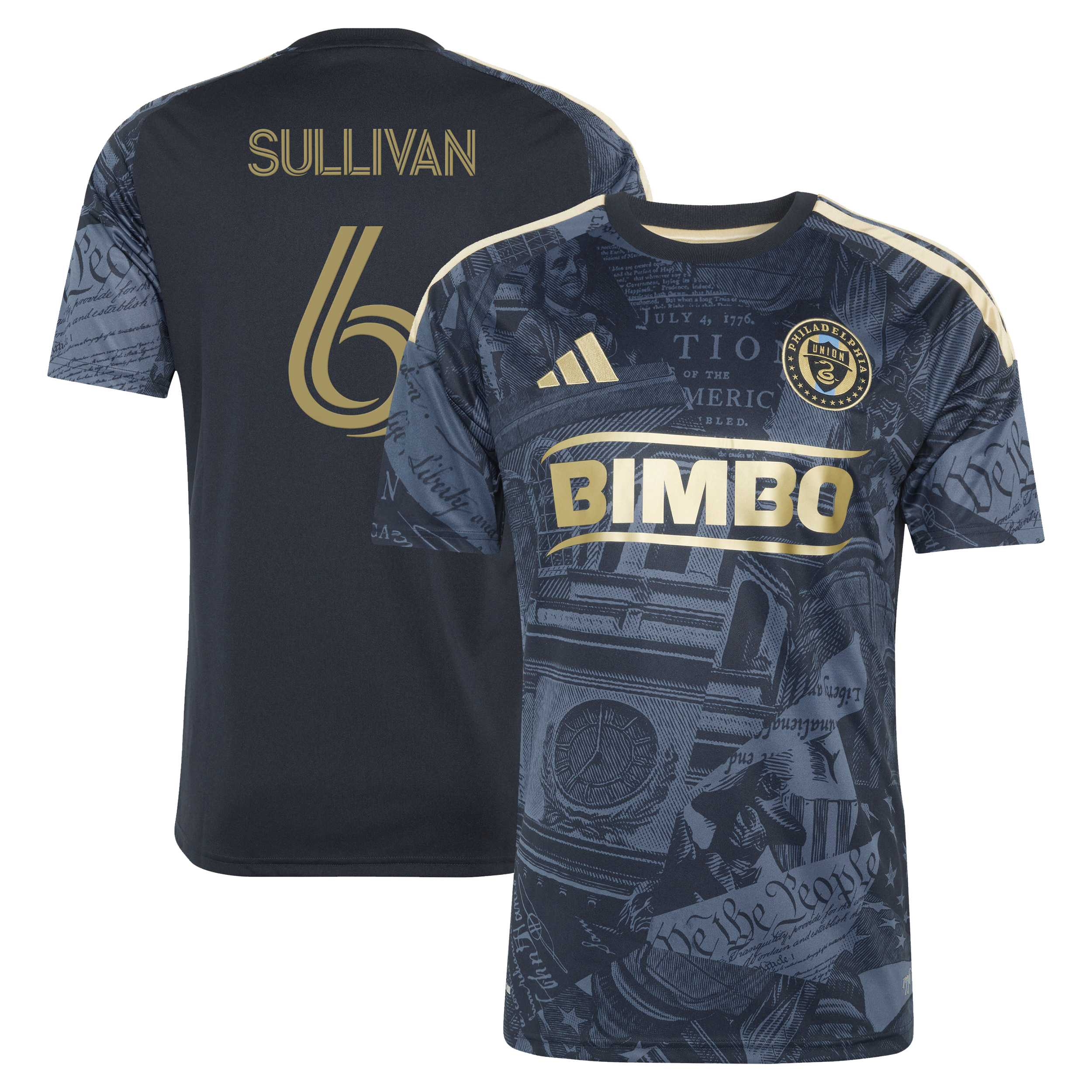 Cavan Sullivan Philadelphia Union 2026 1776 Kit Jersey - Navy