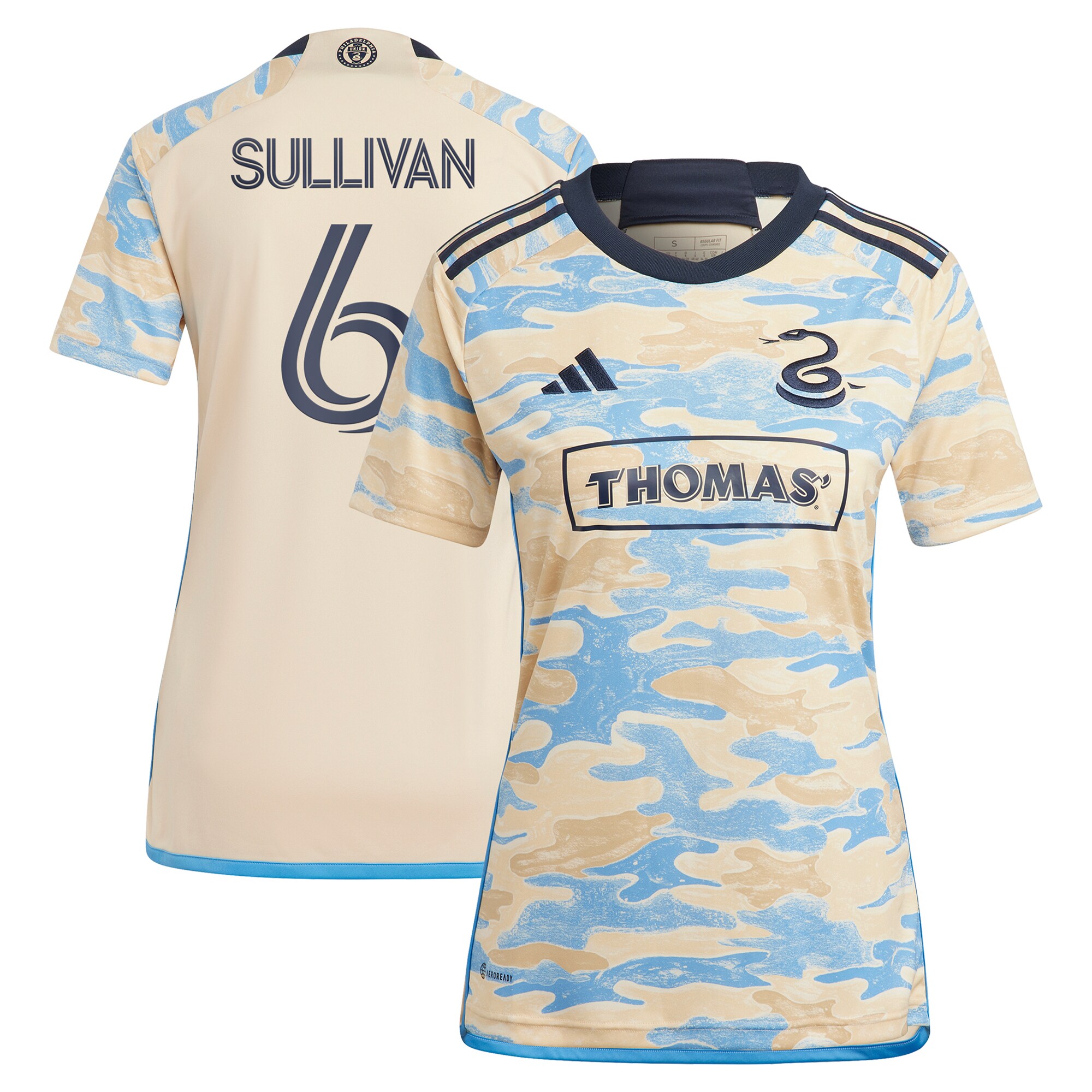 Cavan Sullivan Philadelphia Union Women's 2024 Secondary Jersey - Tan