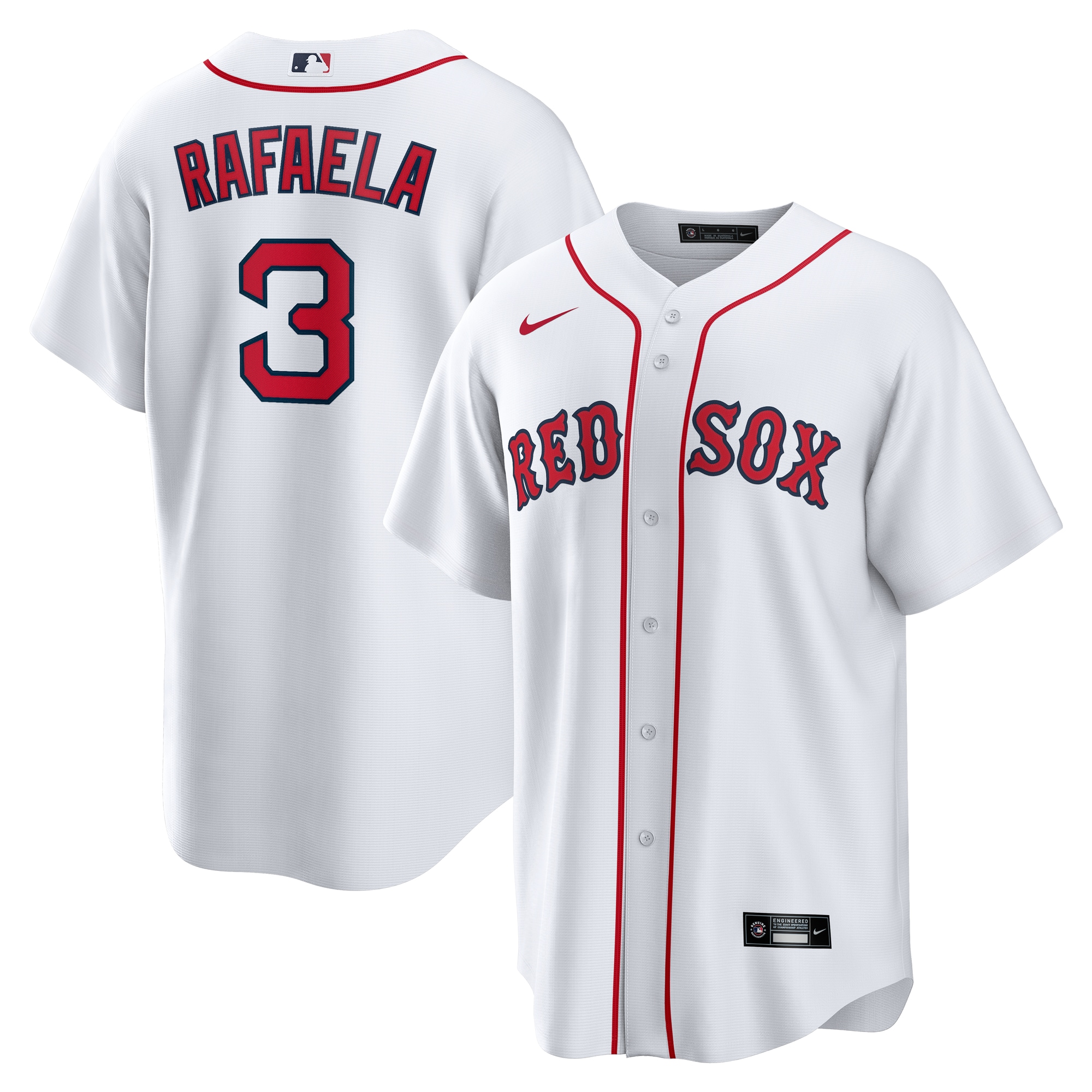 Ceddanne Rafaela Boston Red Sox Home Jersey - White