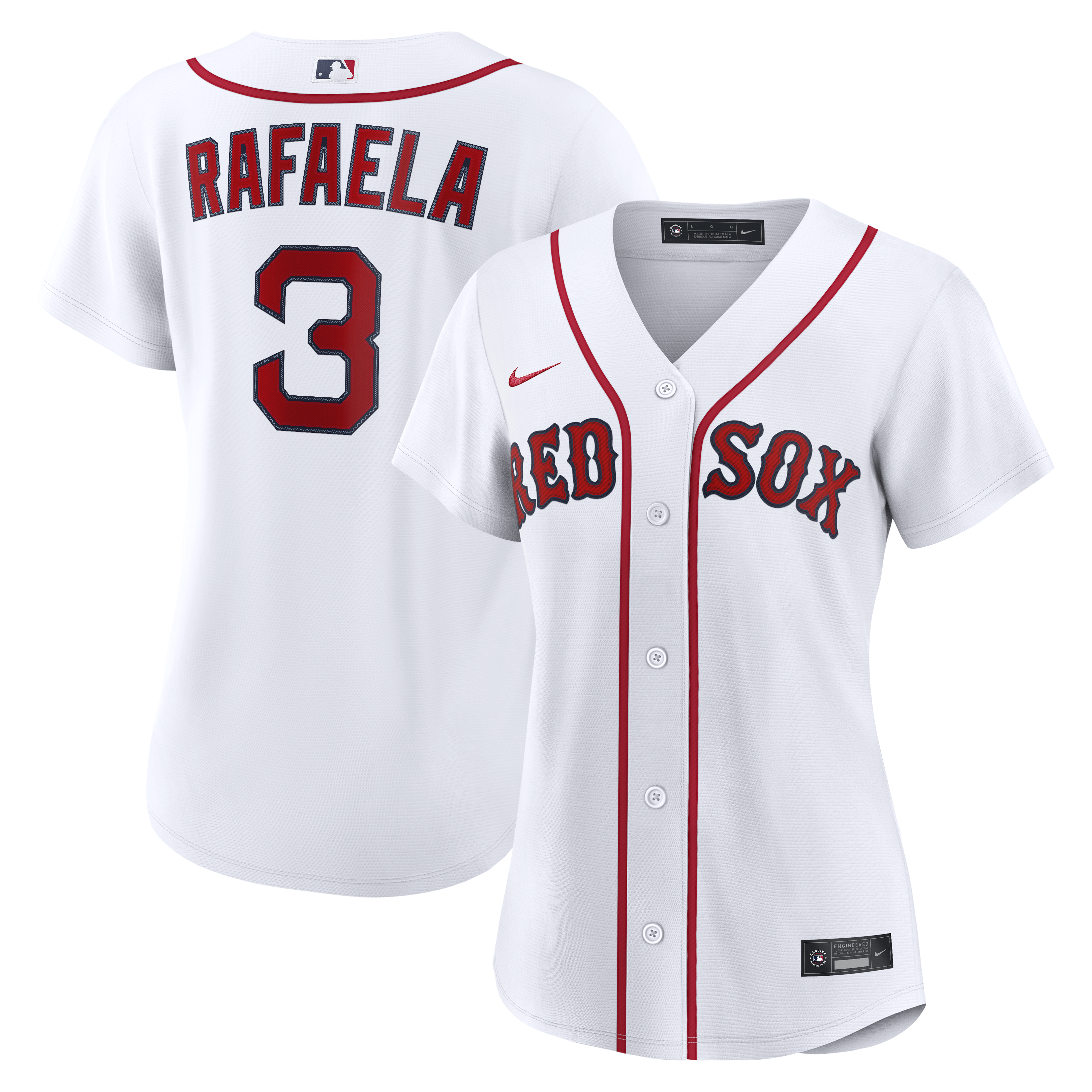 Ceddanne Rafaela Boston Red Sox Women's Home Jersey - White