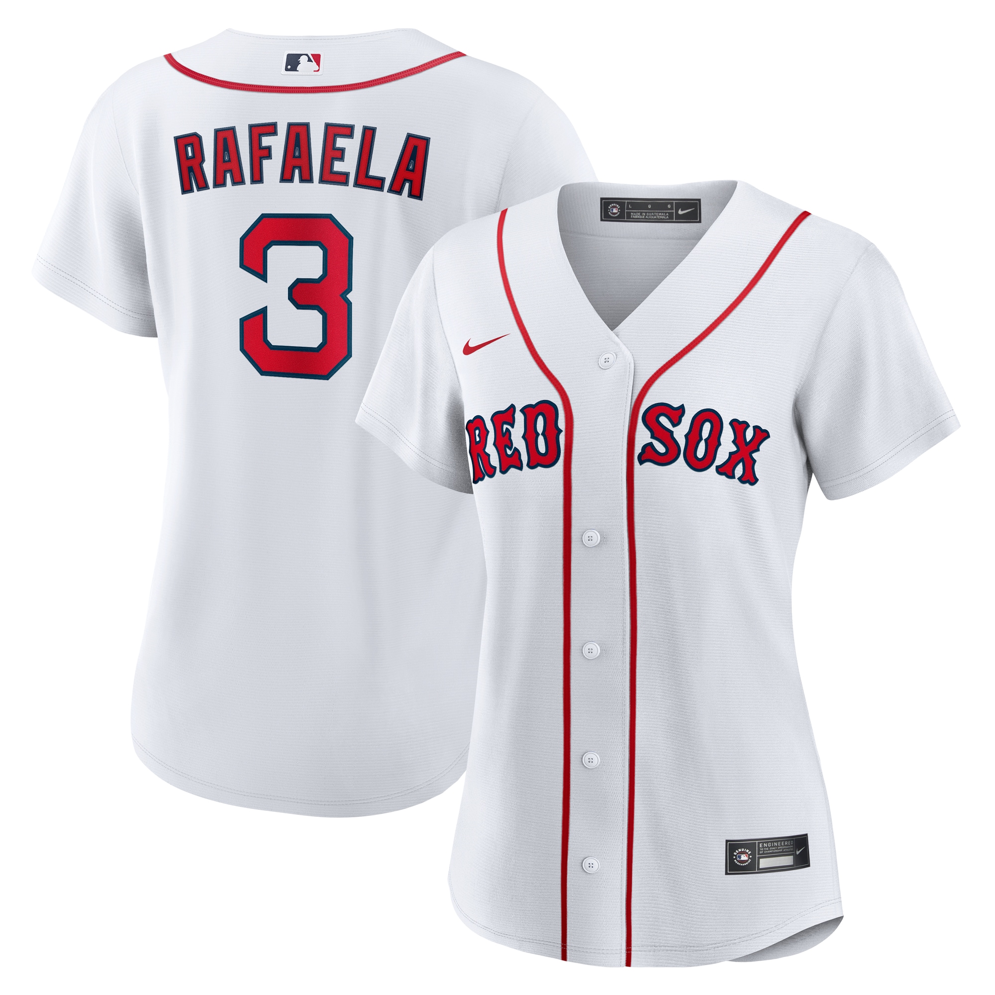 Ceddanne Rafaela Boston Red Sox Women's Home Jersey - White