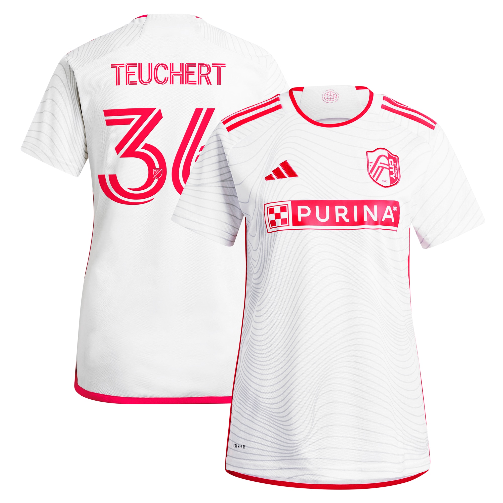 Cedric Teuchert St. Louis City SC Women's 2024 The Couence Kit Player Jersey