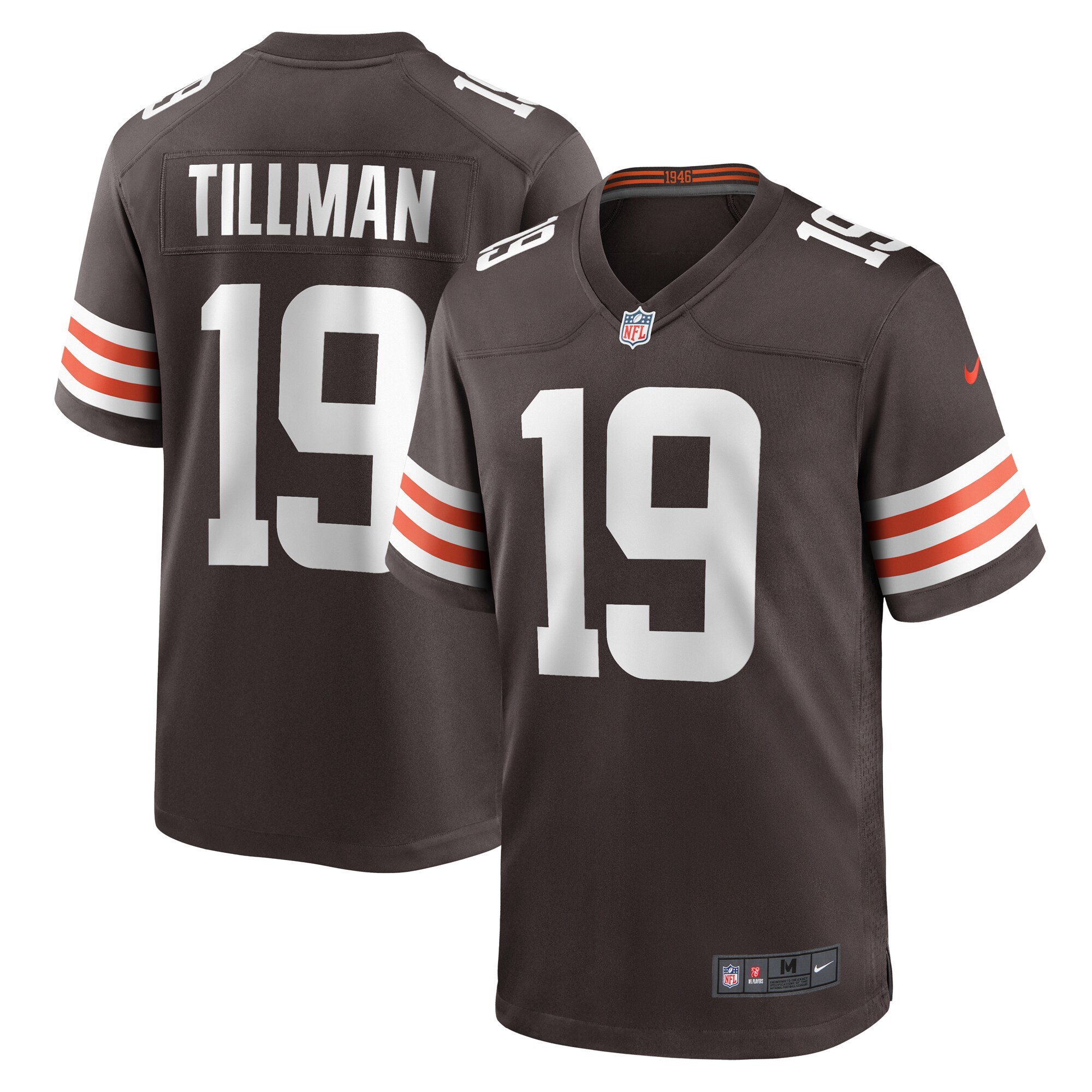 Cedric Tillman Cleveland Browns Game Jersey - Brown