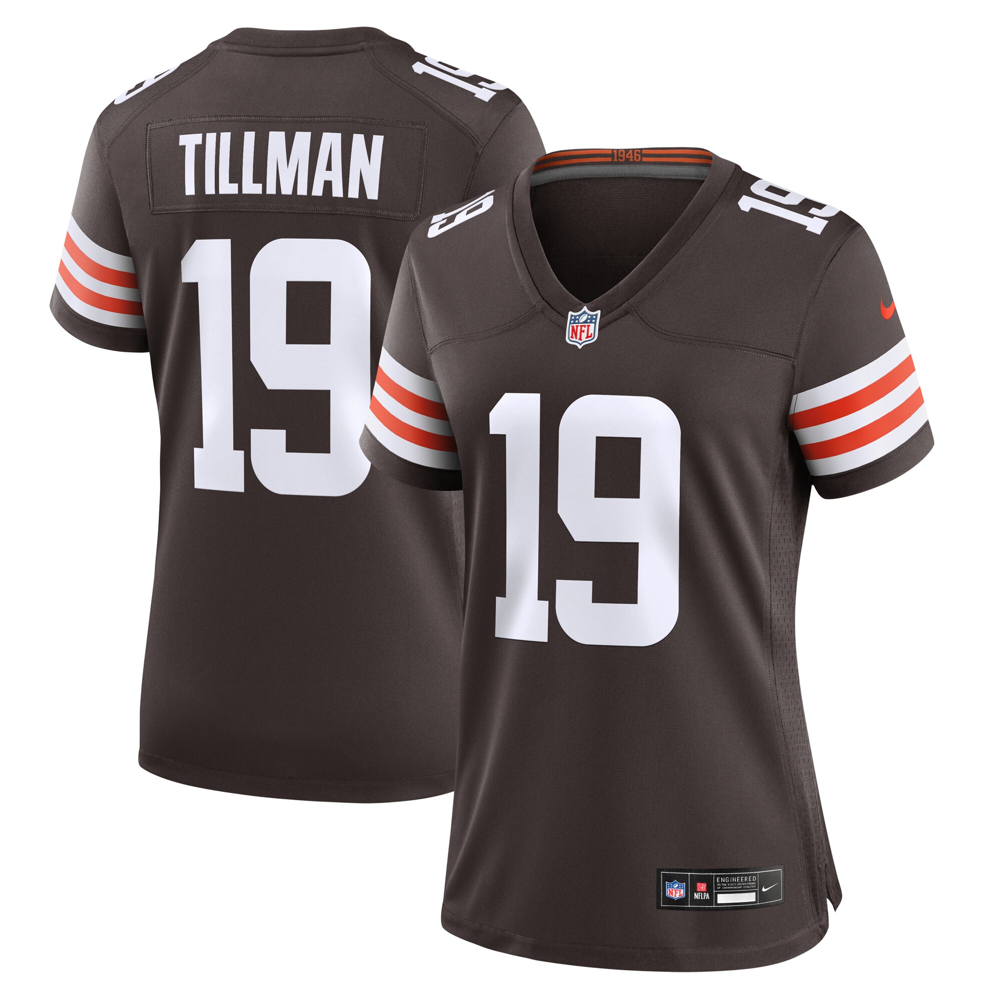 Cedric Tillman Cleveland Browns Women's Game Jersey - Brown
