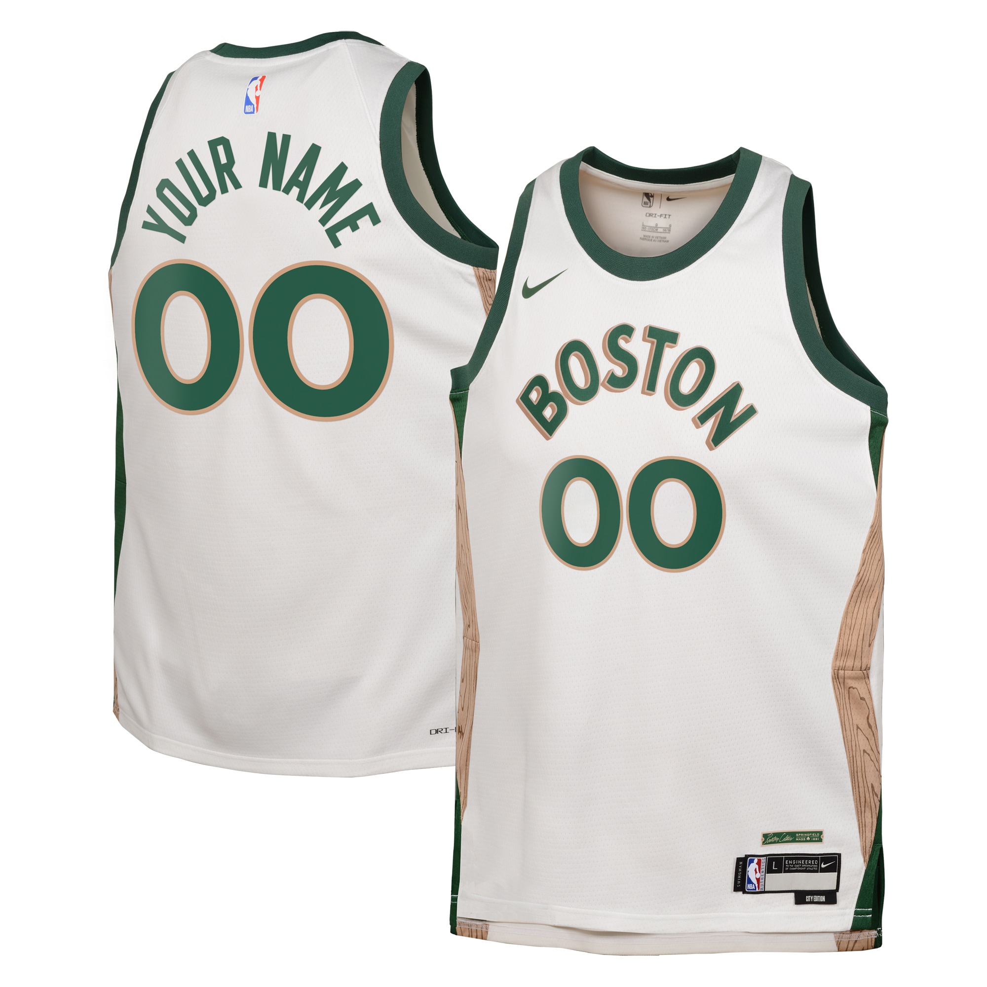Celtics Cream City Jersey - Nike Celtics Cream City Edition Jersey