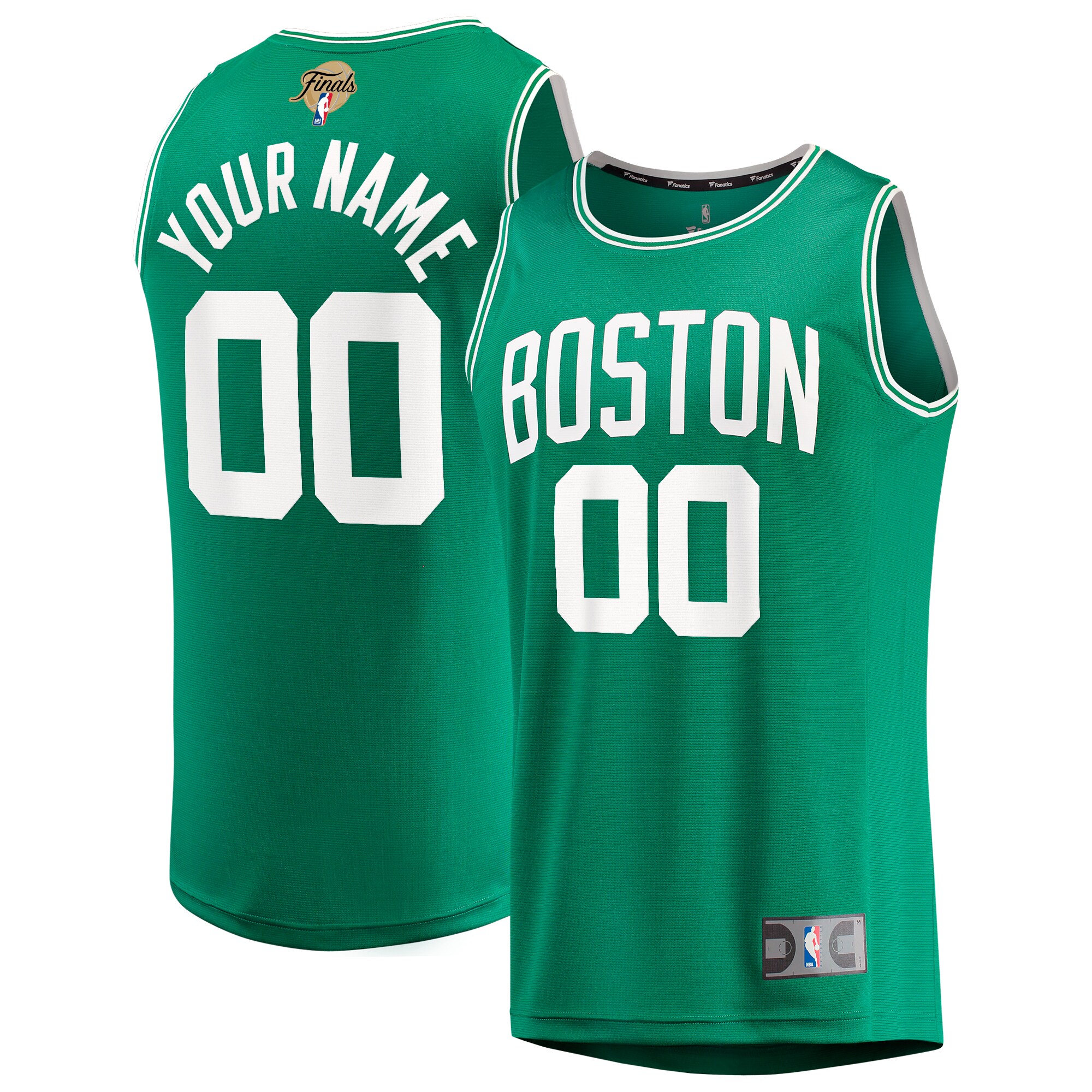 Celtics Green Custom Jersey - Fanatics - Personalize Yours! 2
