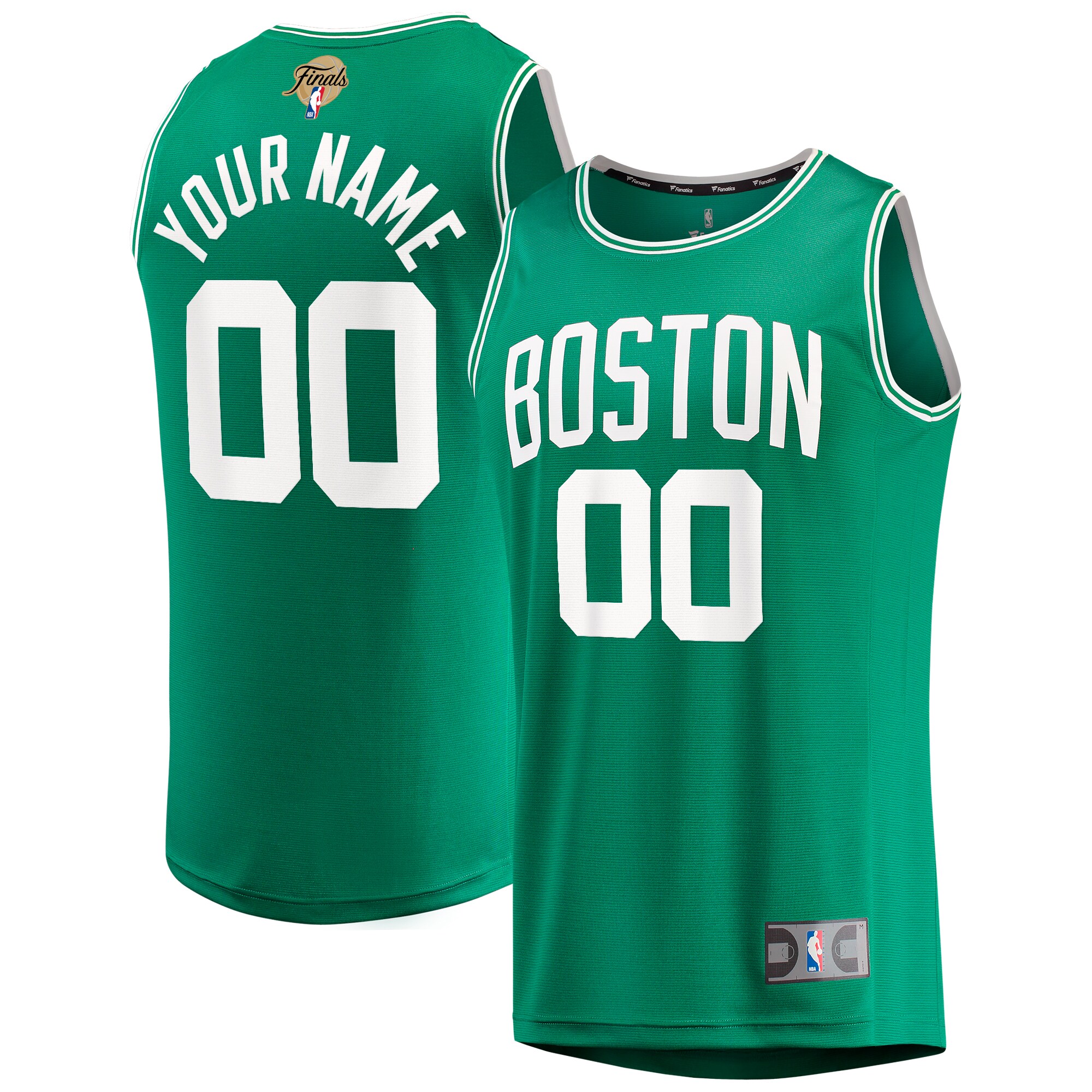 Celtics Green Custom Jersey - Fanatics - Personalize Yours!