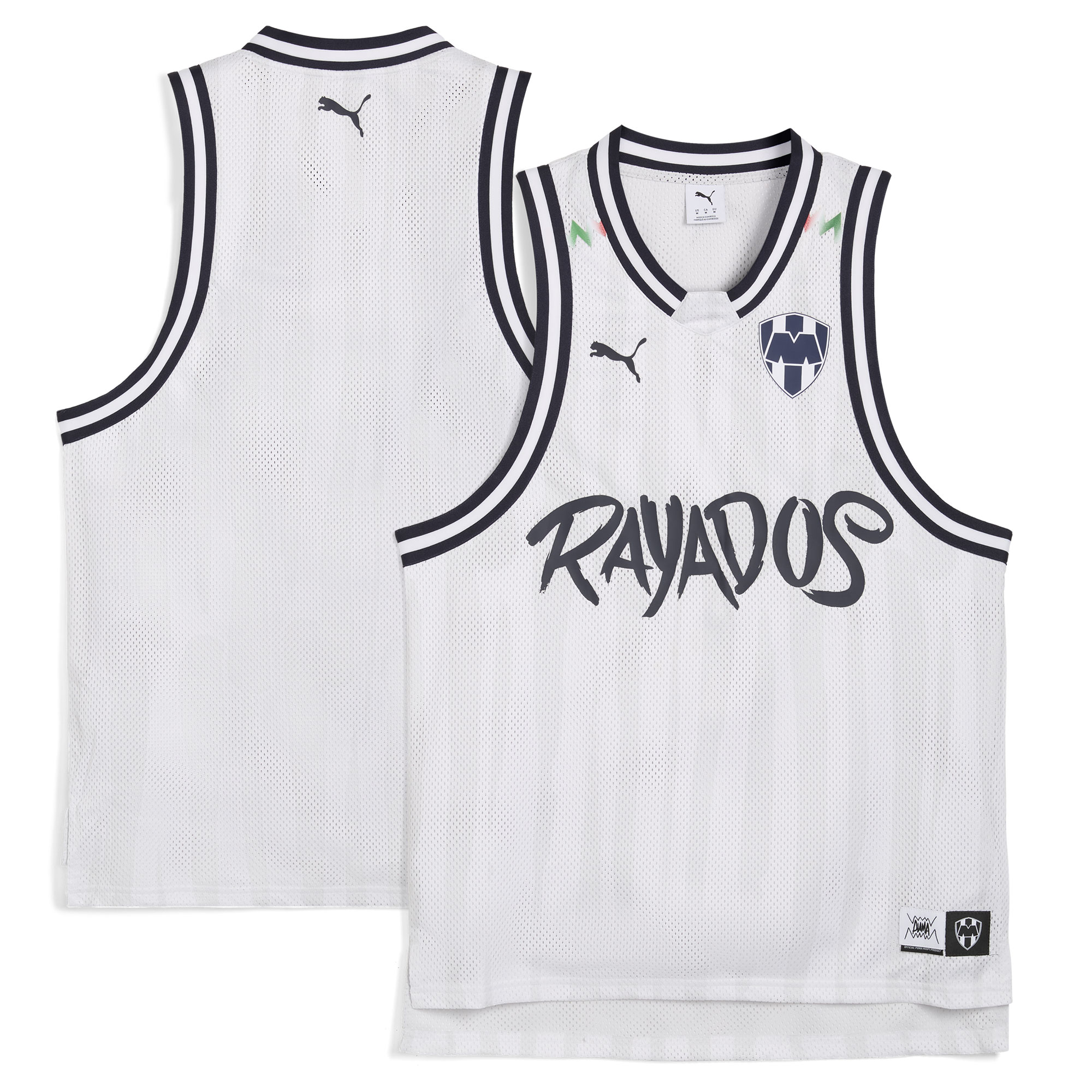 CF Monterrey Puma 2025 FIFA Club World Cup dryCELL Basketball Jersey - Gray