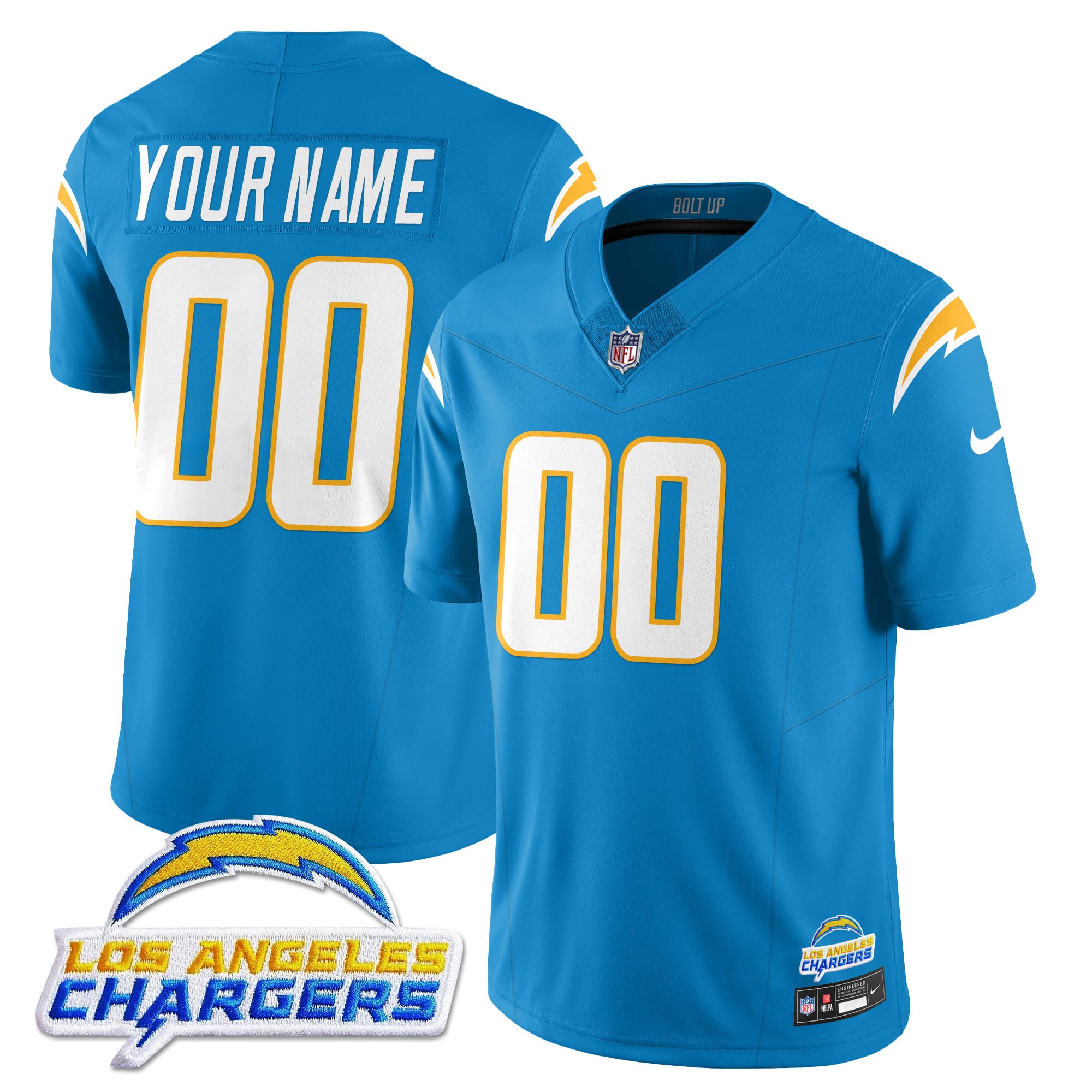 Chargers Powder Blue Jersey - Nike - Custom NFL Fan Gear