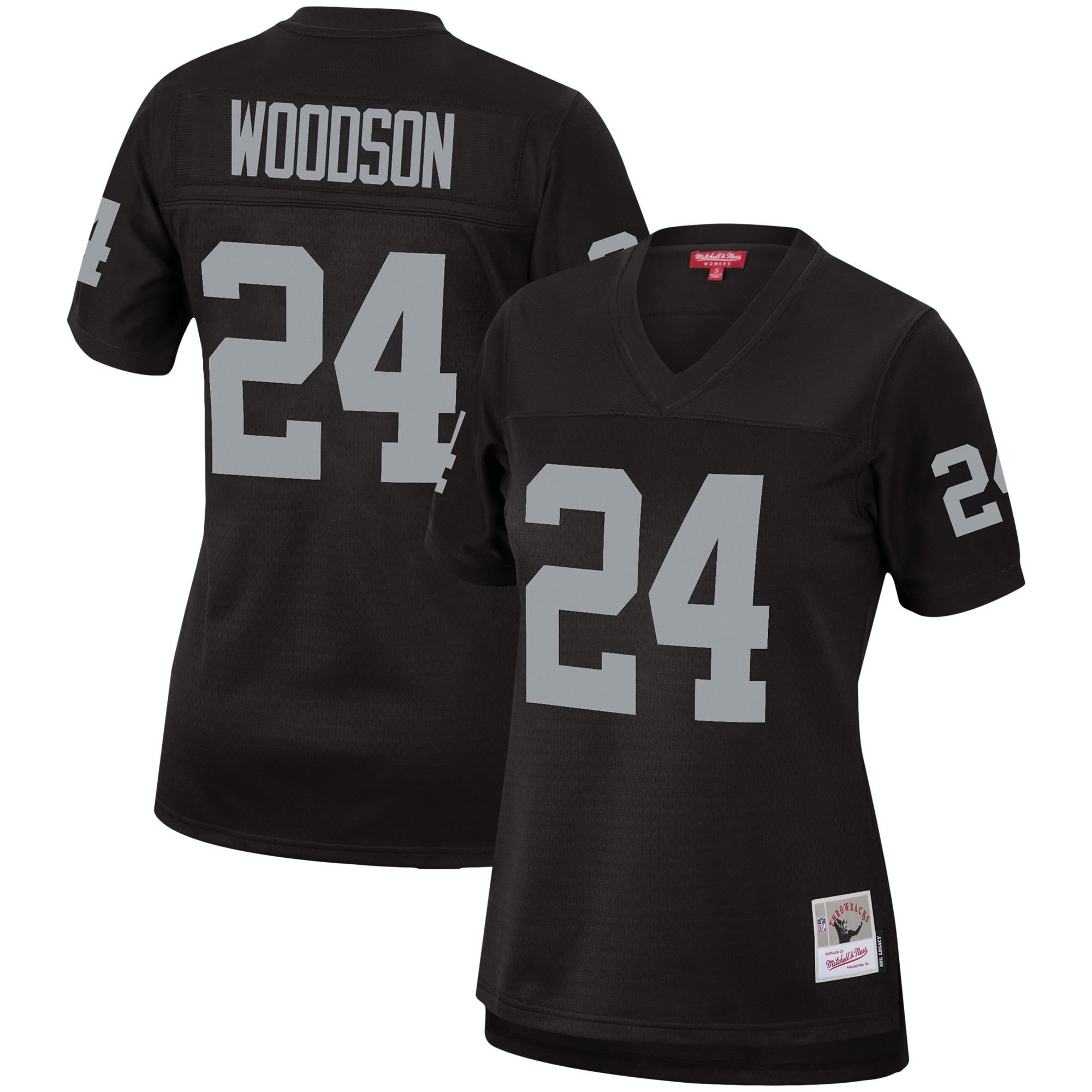 Charles Woodson Las Vegas Raiders Women's Legacy Team Jersey - Black