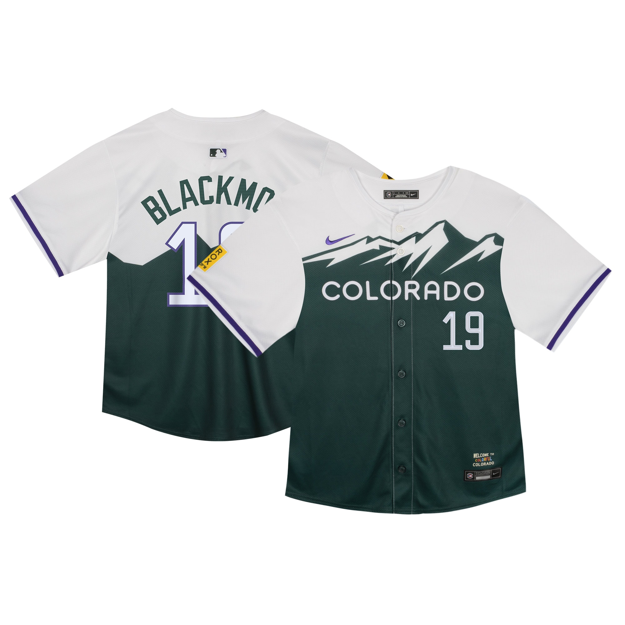 Charlie Blackmon Colorado Rockies Toddler City Connect Limited Player Jersey - Green