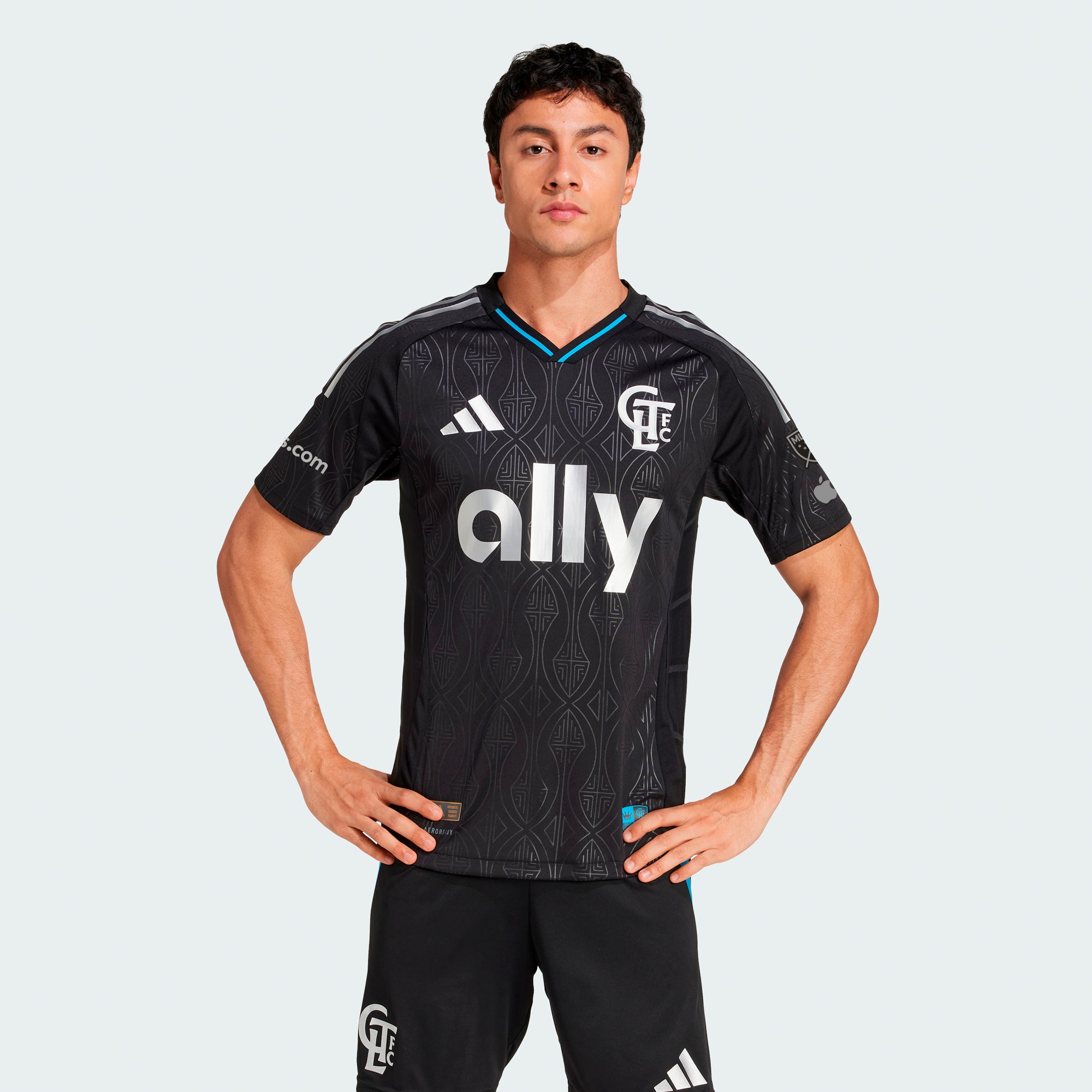 Charlotte FC 2025 Fortress Kit Jersey - Black