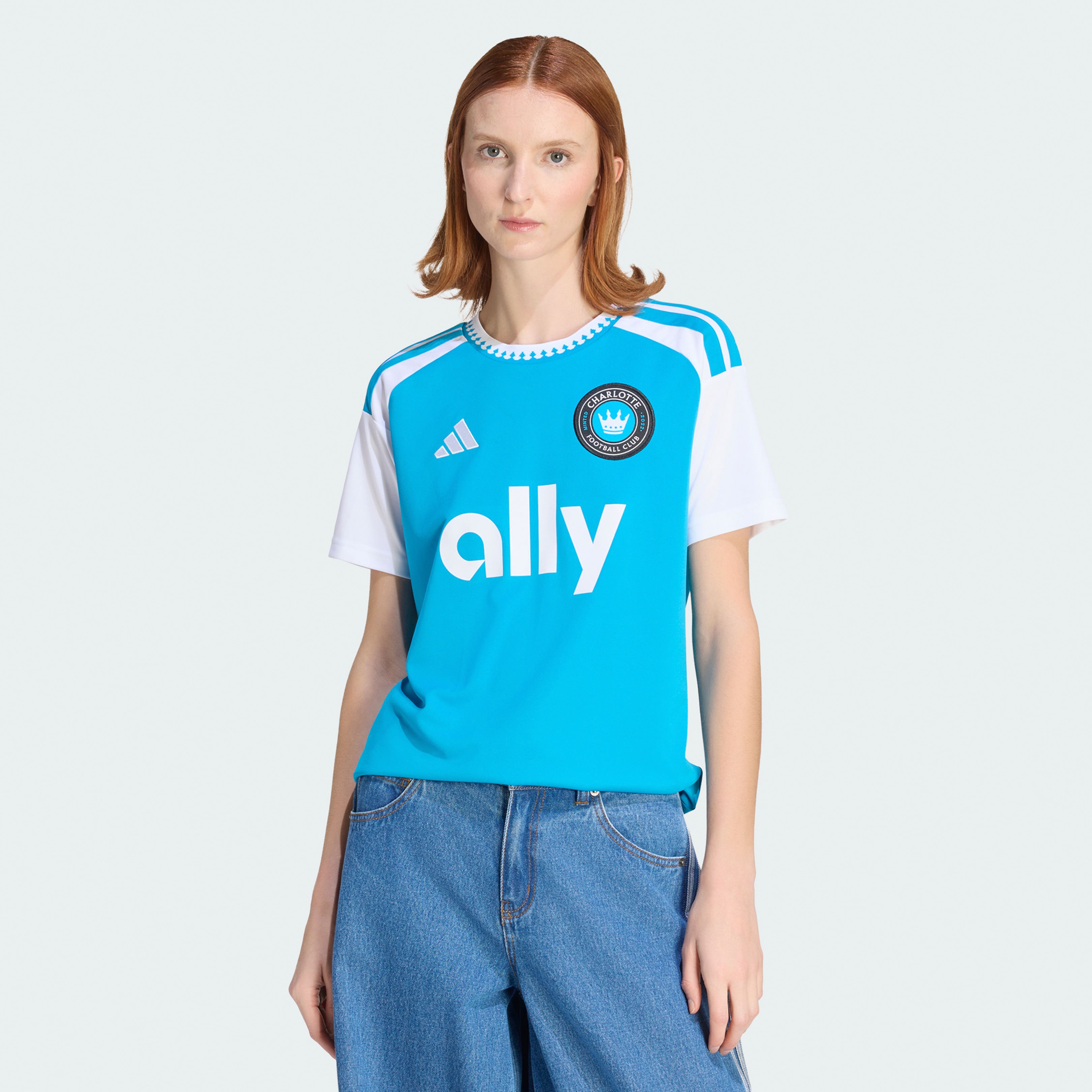 Charlotte FC Women's 2026 Carolina Kit: Crowns Up Jersey - Blue