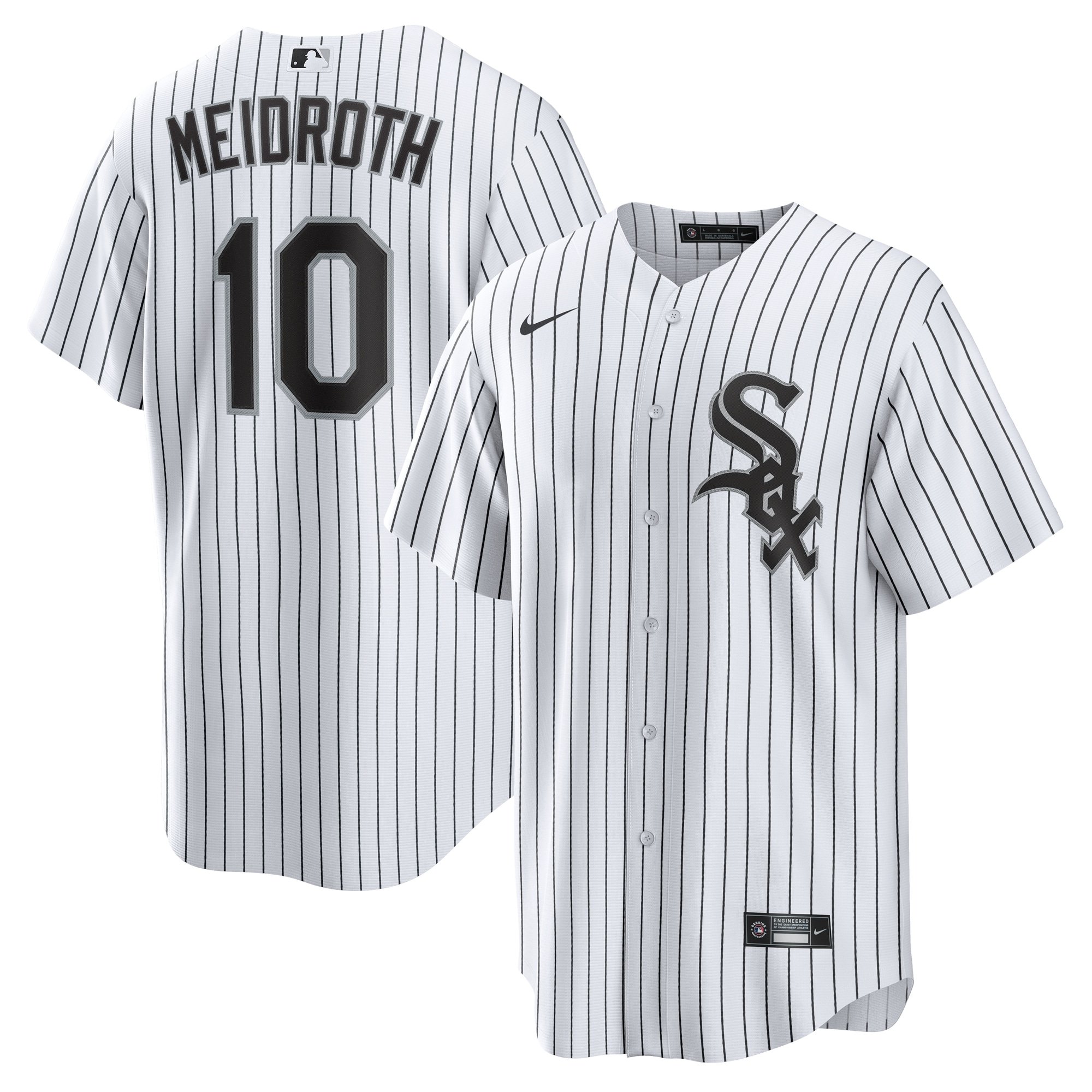 Chase Meidroth Chicago White Sox Home Jersey - White