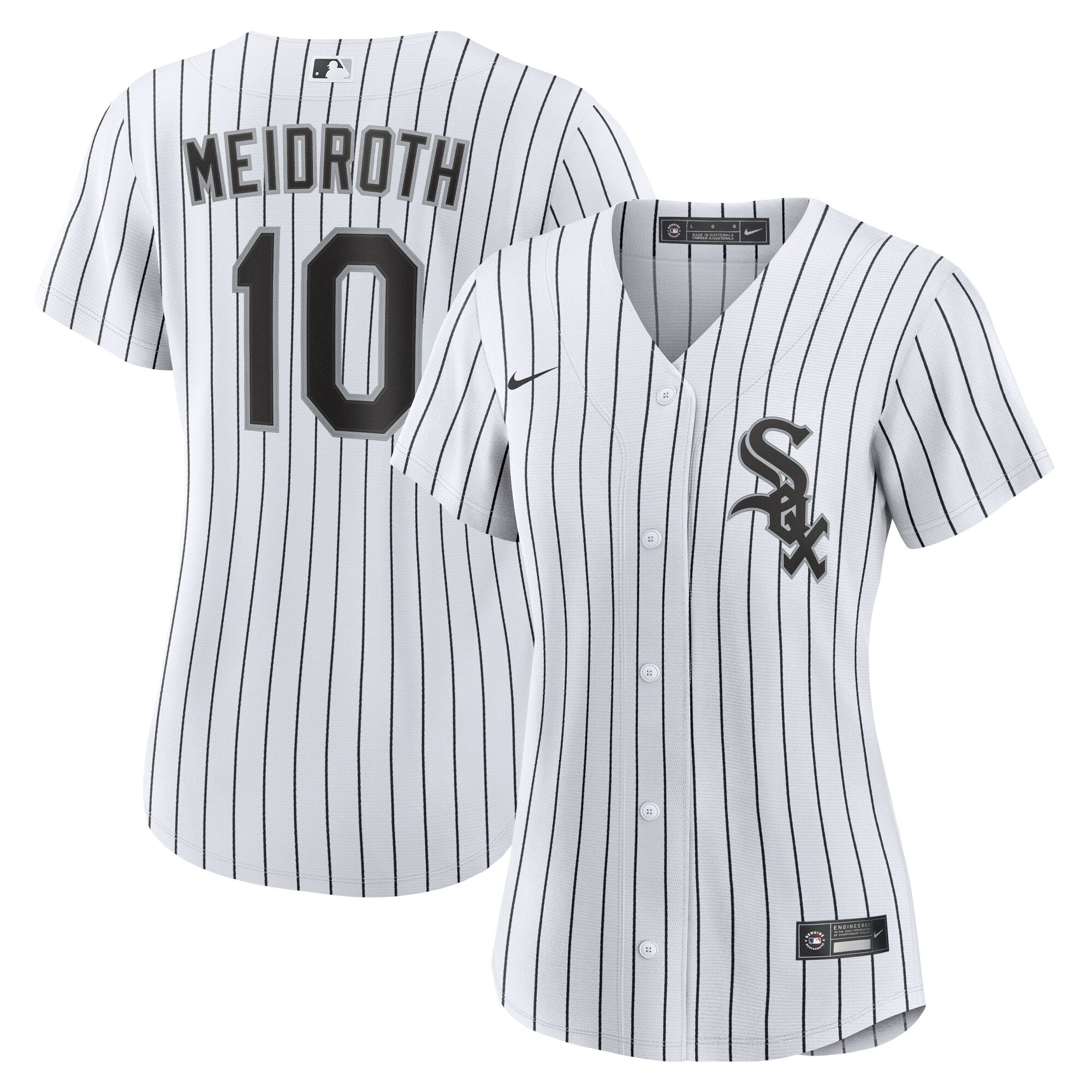 Chase Meidroth Chicago White Sox Women's Home Jersey - White