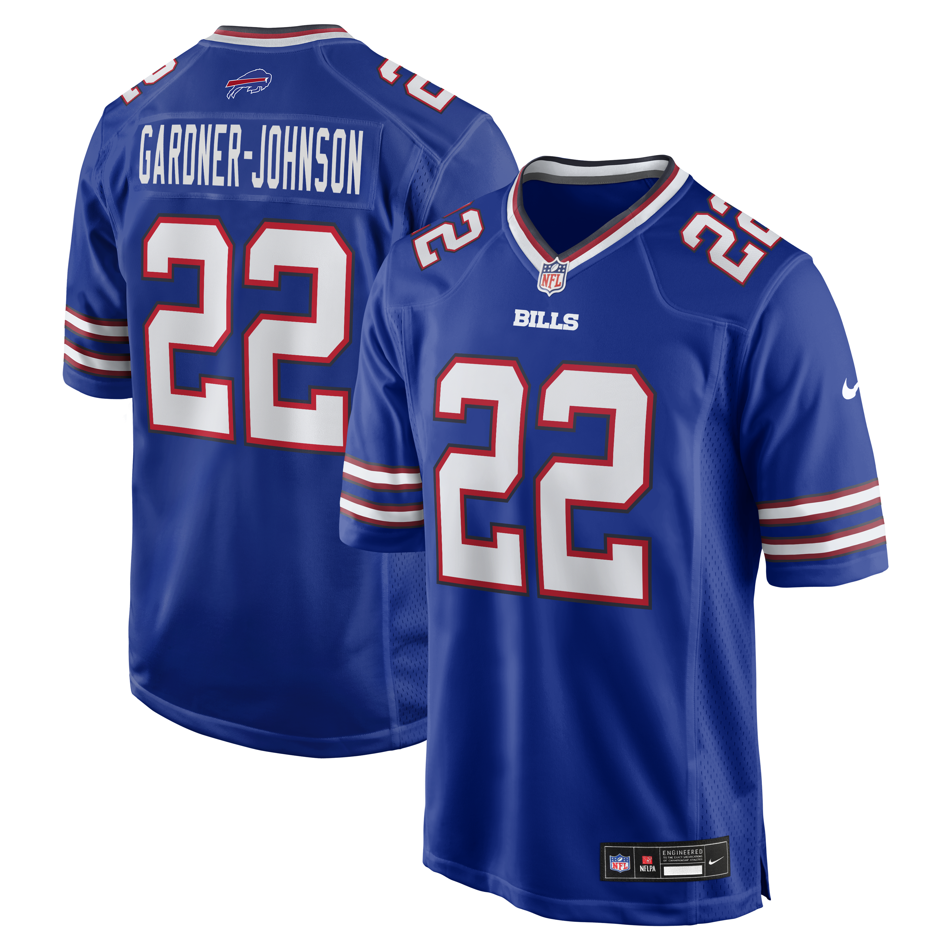 Chauncey Gardner-Johnson Buffalo Bills Team Game Jersey - Royal