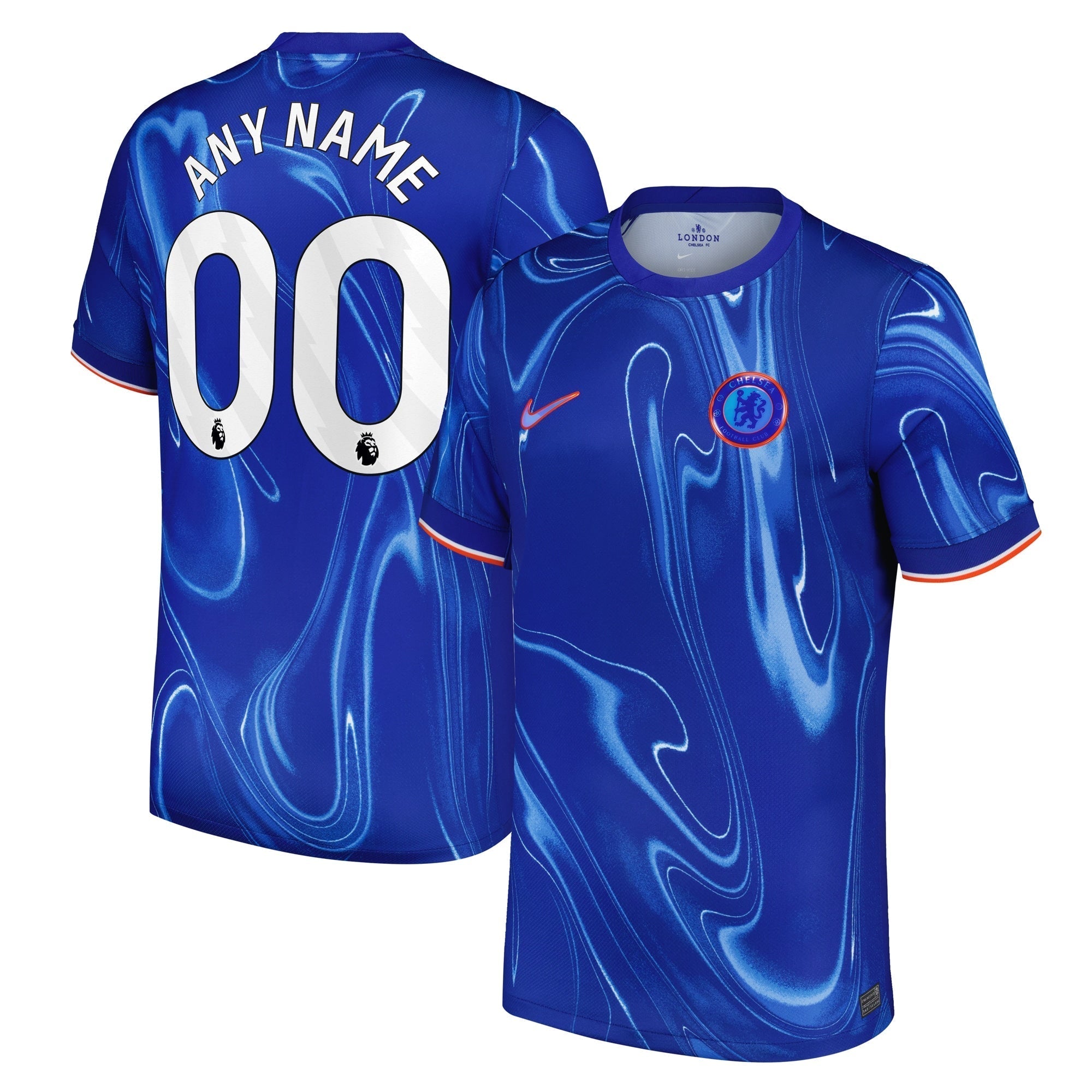 Chelsea Blue Marble Jersey - Nike Chelsea 2024 Home Jersey - Blue