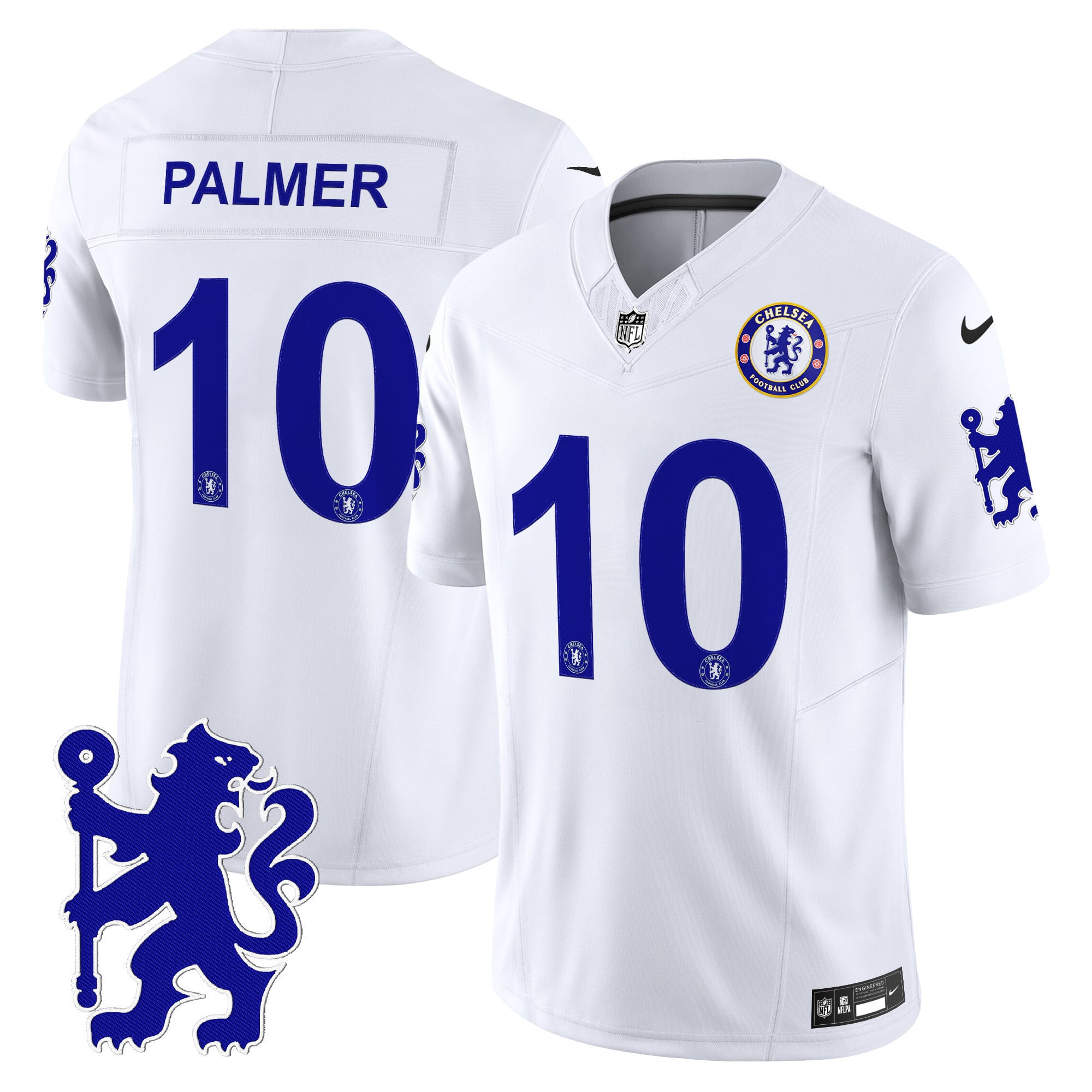 Chelsea Palmer White NFL Jersey - Nike Chelsea Palmer #10 White NFL
