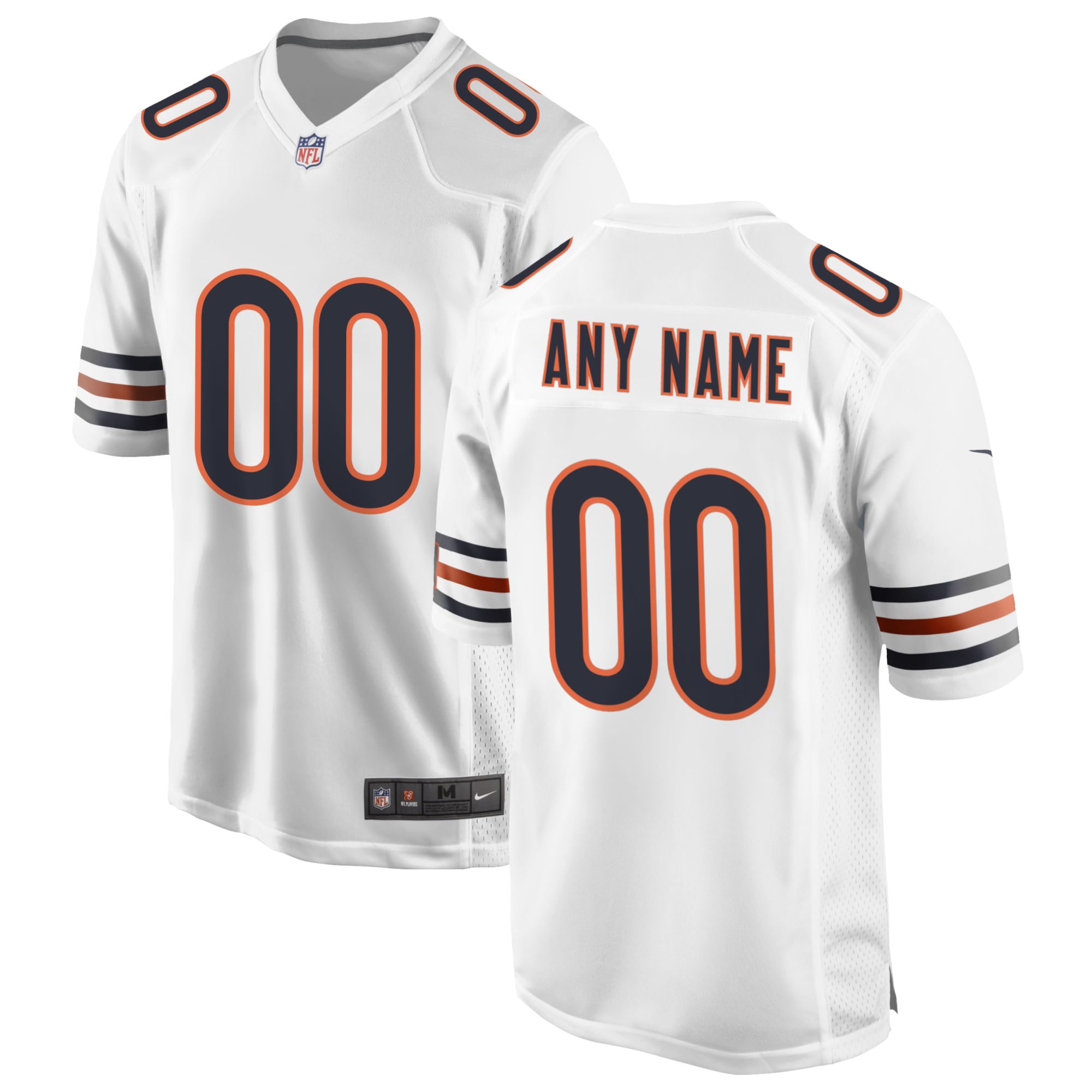 Chicago Bears Custom Game Jersey