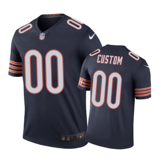 Chicago Bears Custom Navy Jersey - Nike - NFL