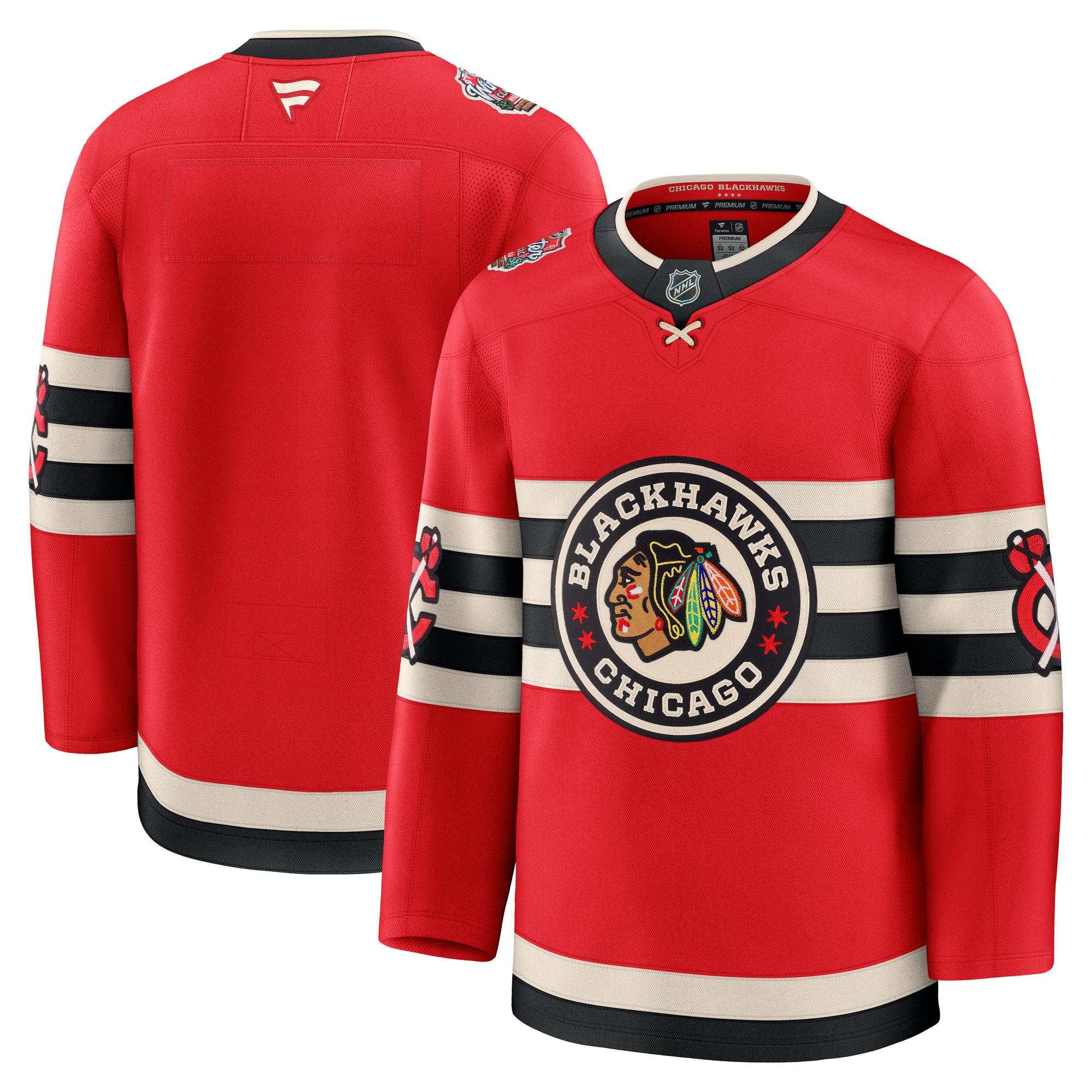Chicago Blackhawks Fanatics 2025 Winter Classic Premium Jersey - Red