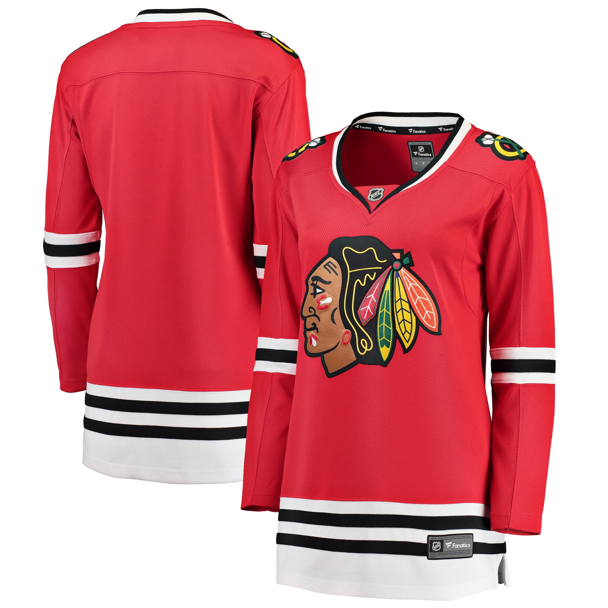 Chicago Blackhawks Fanatics Women's Home Breakaway Jersey - Red