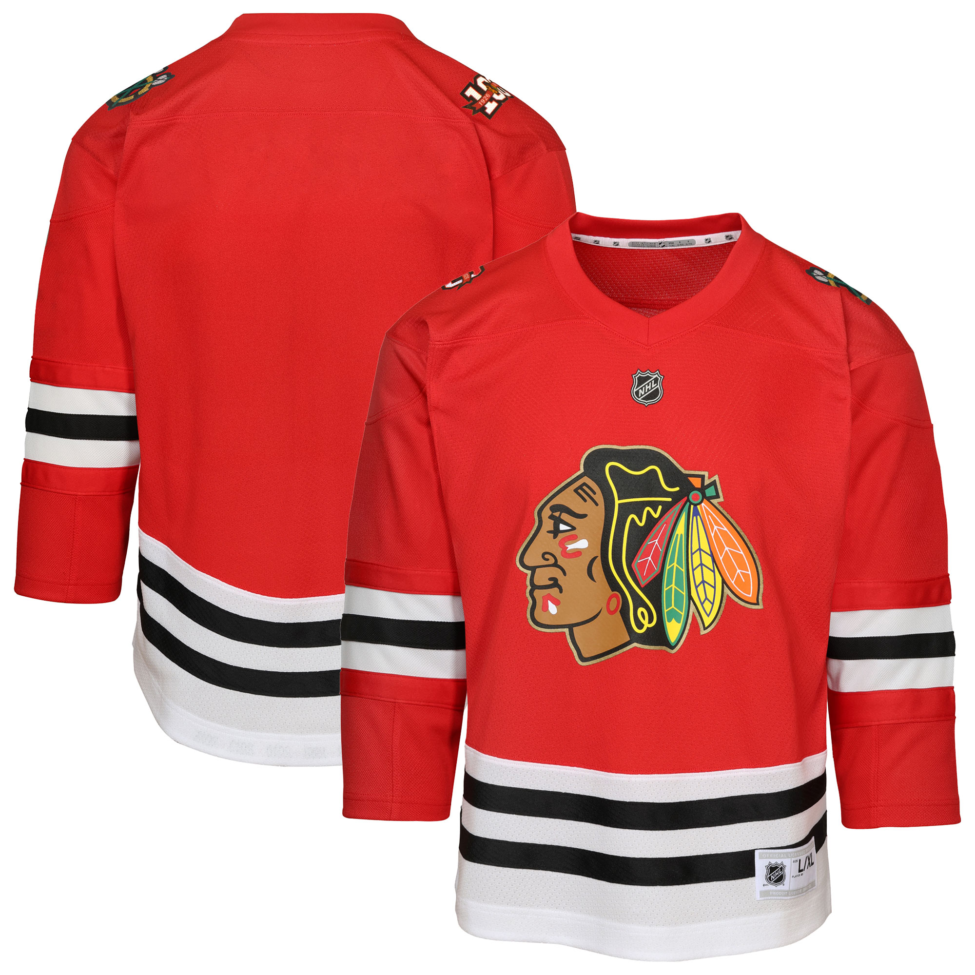 Chicago Blackhawks Toddler Centennial Jersey - Red