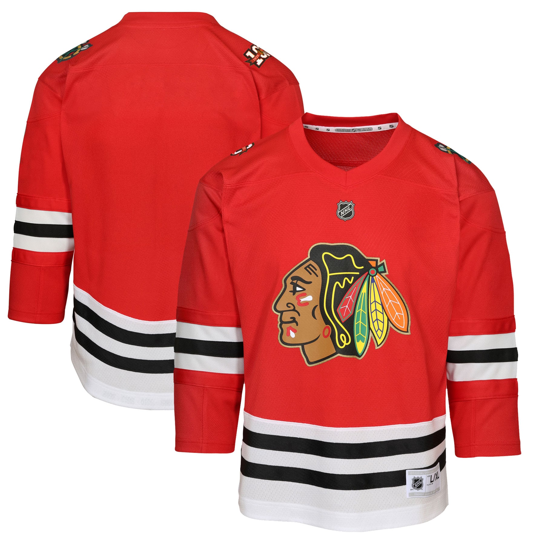 Chicago Blackhawks Youth Centennial Jersey - Red