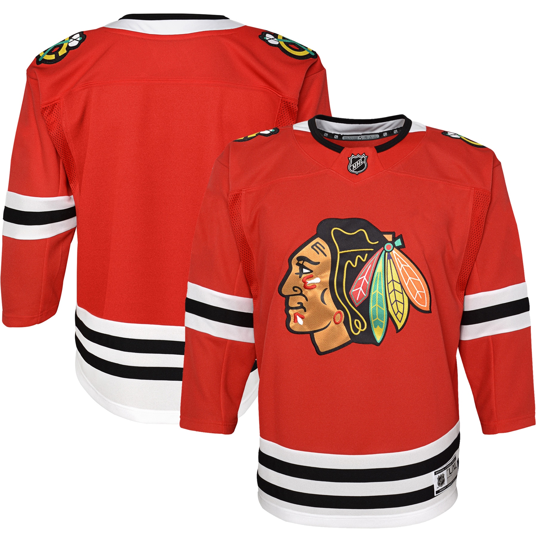 Chicago Blackhawks Youth Premier Jersey - Red