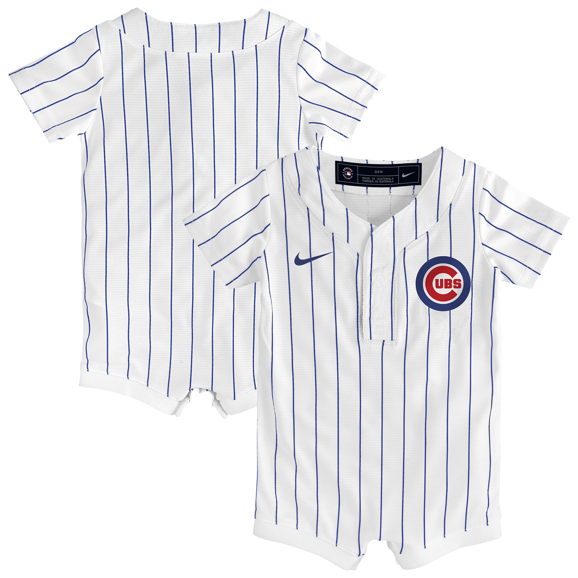 Chicago Cubs Newborn & Infant Home Romper Jersey - White