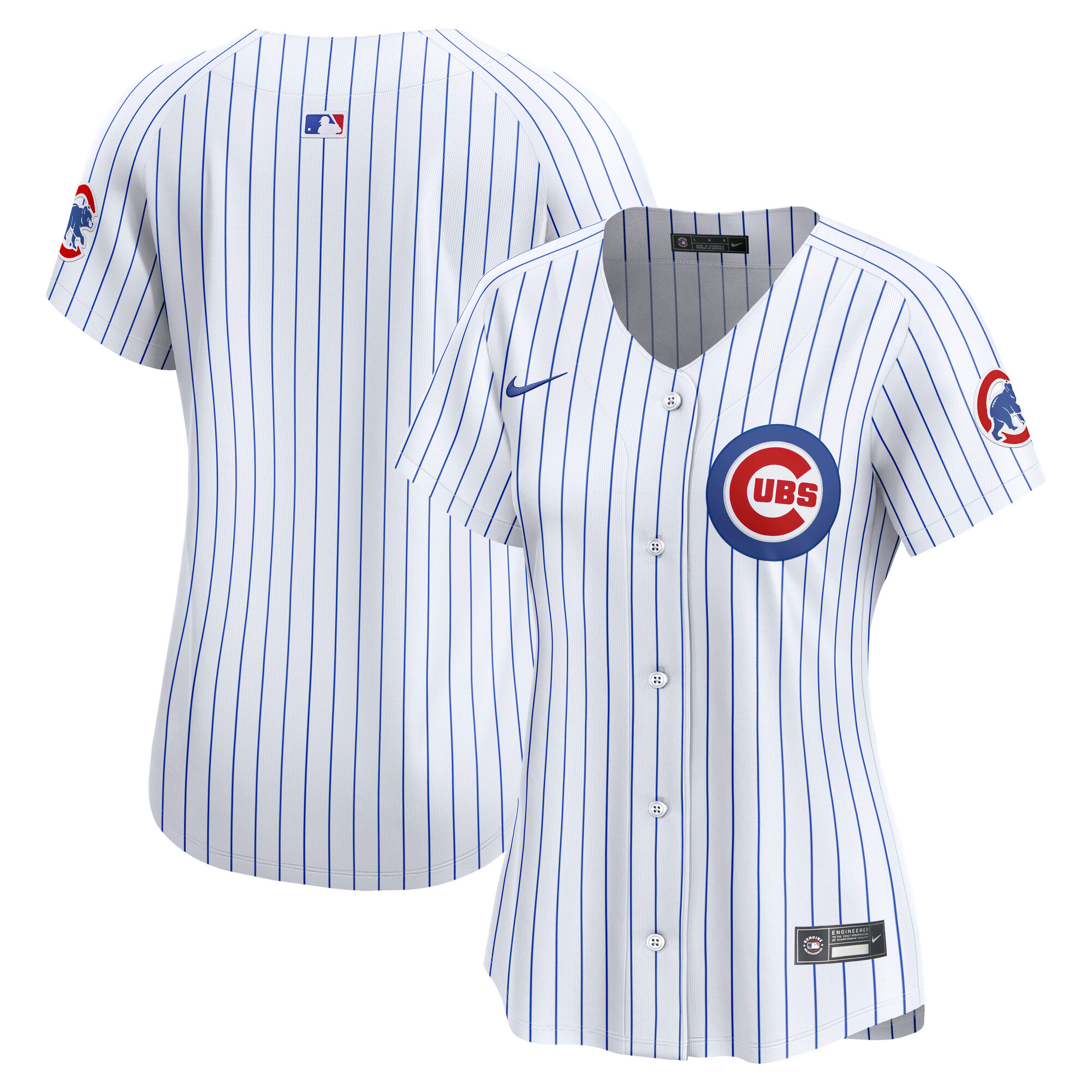 Chicago Cubs Women's Home Limited Jersey - White