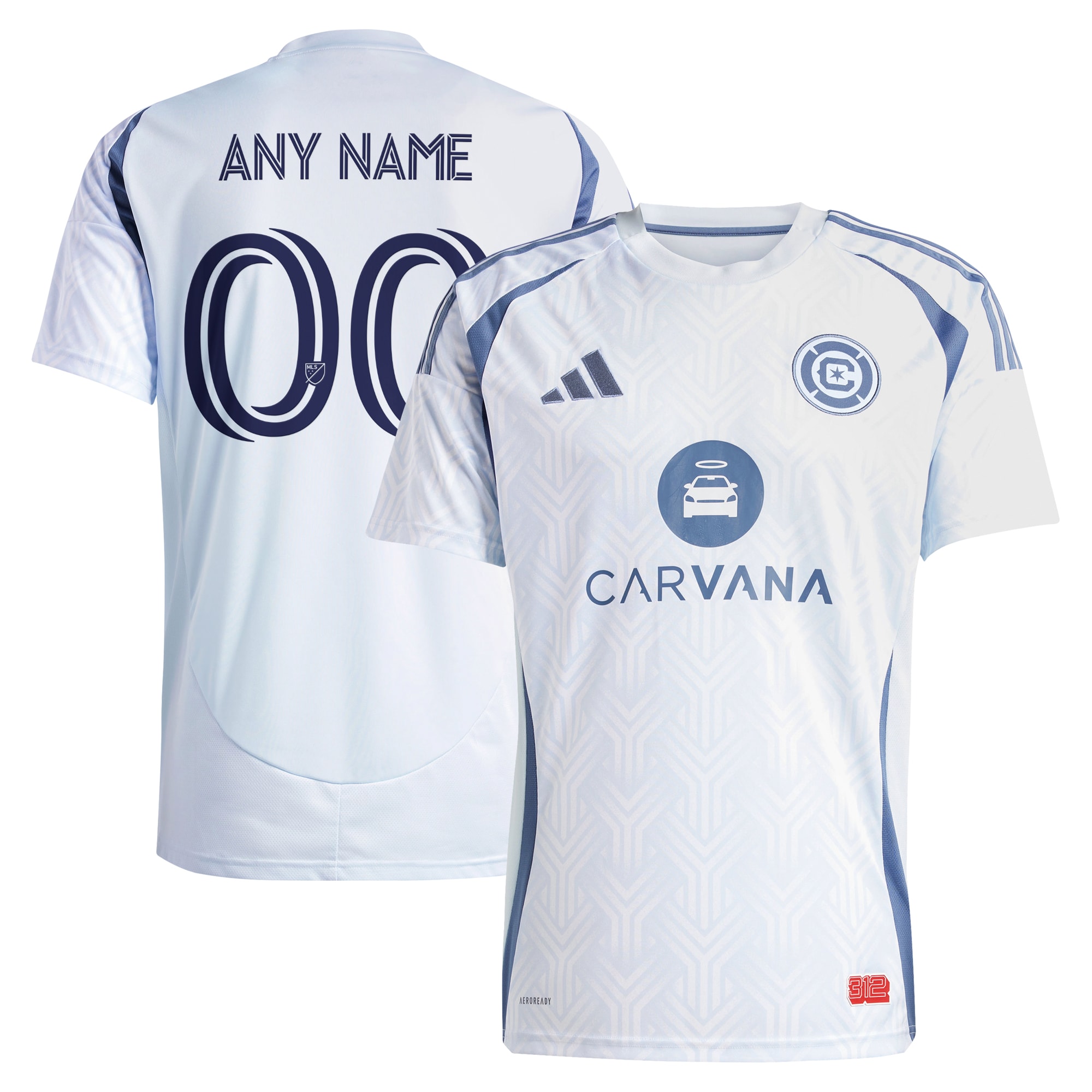 Chicago Fire 2025 The Municipal Kit Custom Jersey - Light Blue