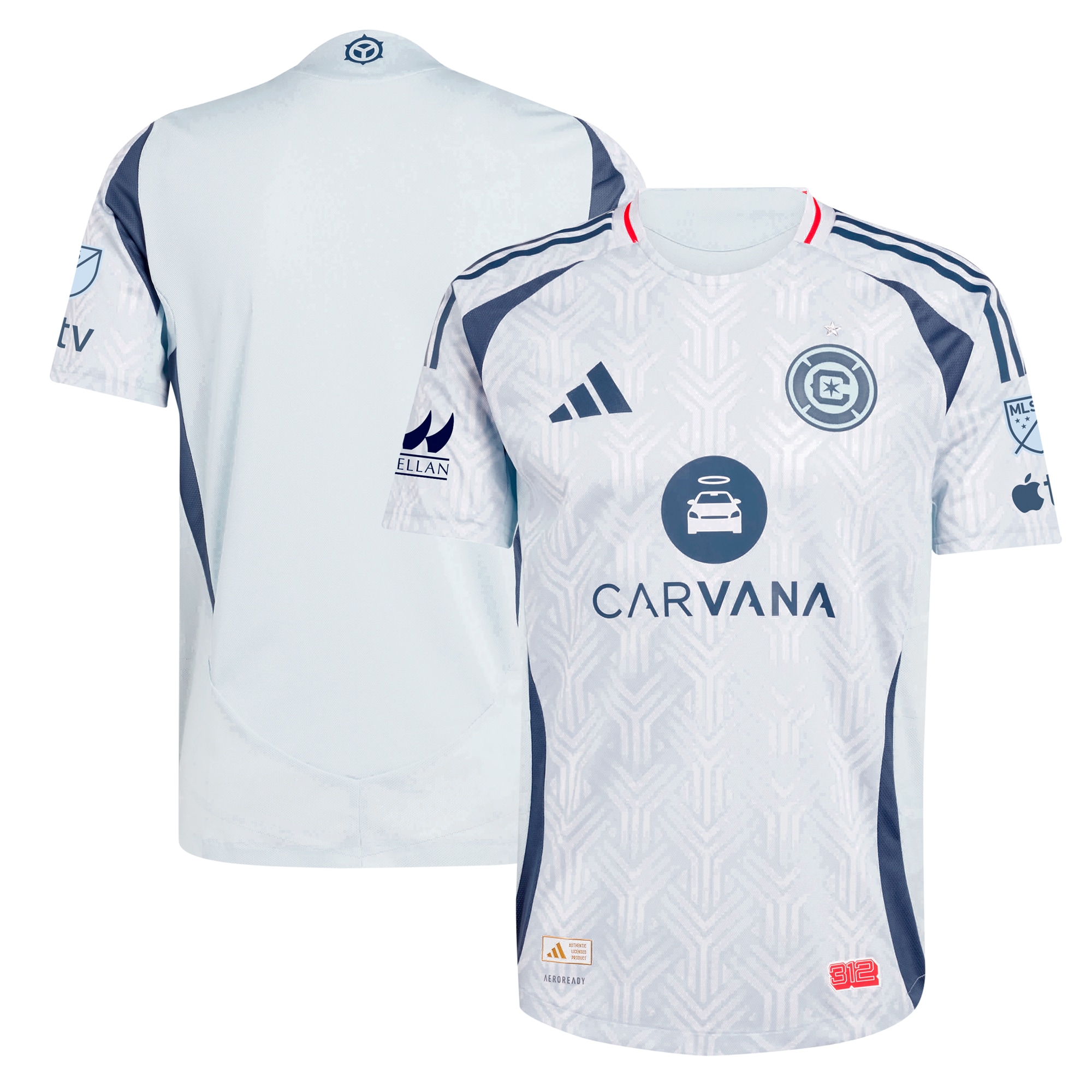 Chicago Fire 2025 The Municipal Kit Jersey – Light Blue