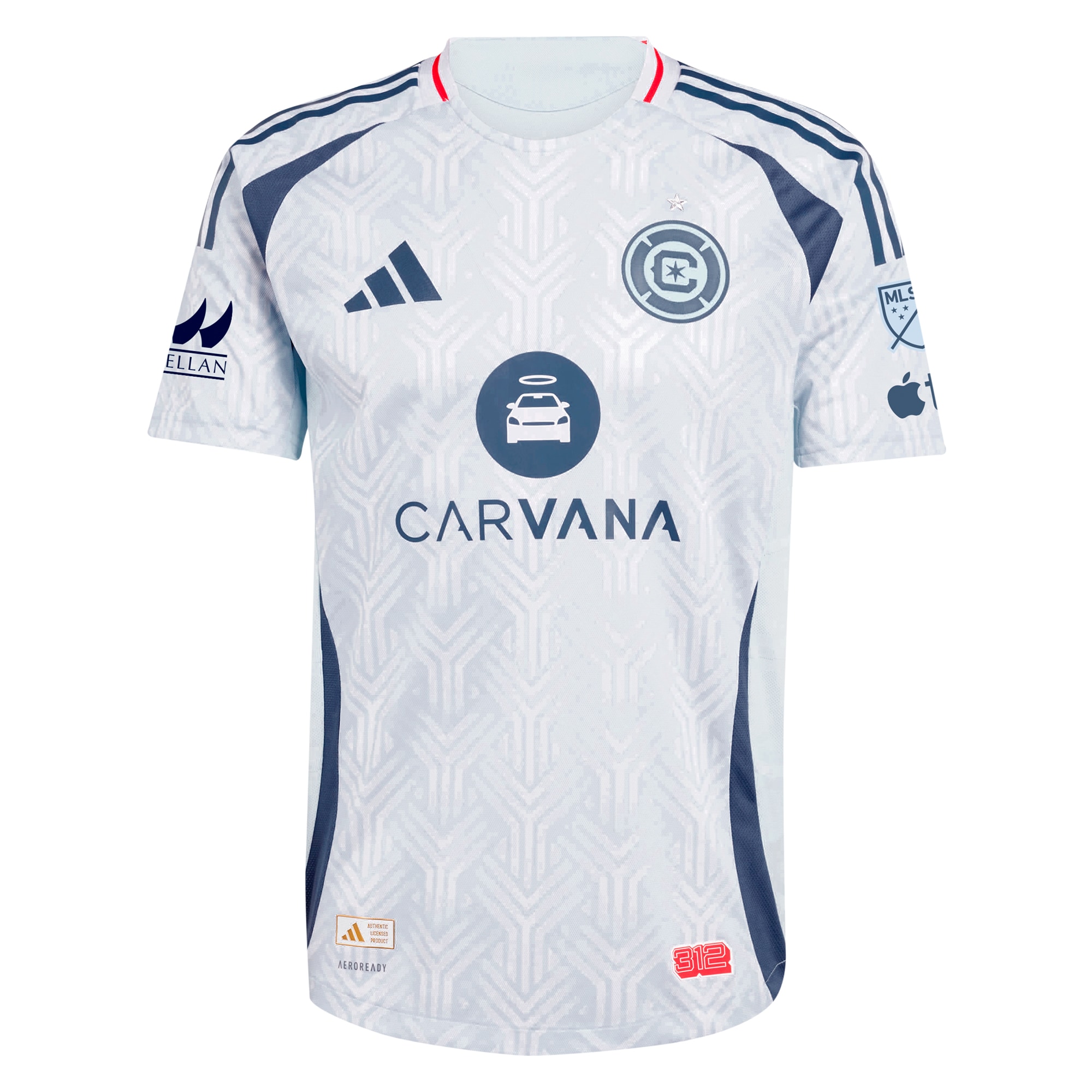 Chicago Fire 2025 The Municipal Kit Jersey – Light Blue