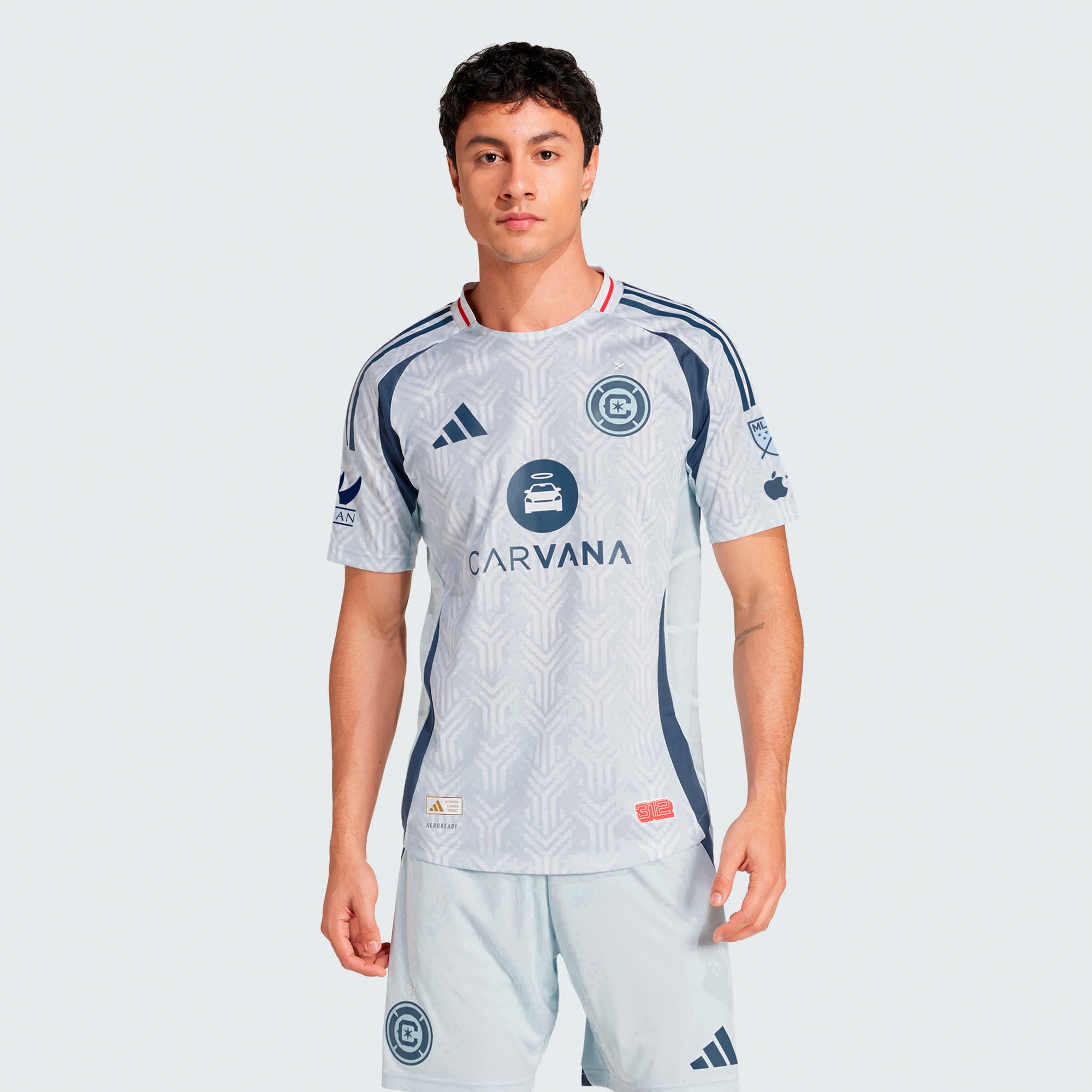 Chicago Fire 2025 The Municipal Kit Jersey - Light Blue